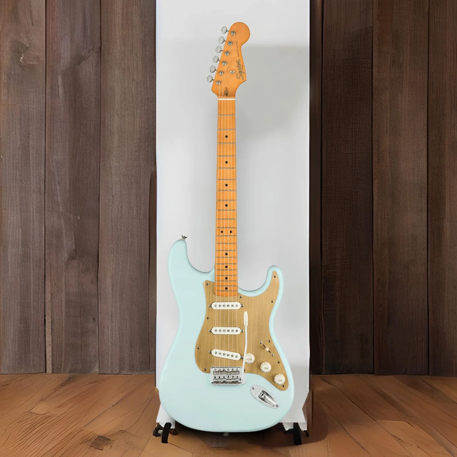 40 Rocznica Stratocaster Vintage Edycja Satyna Sonic Niebieski
