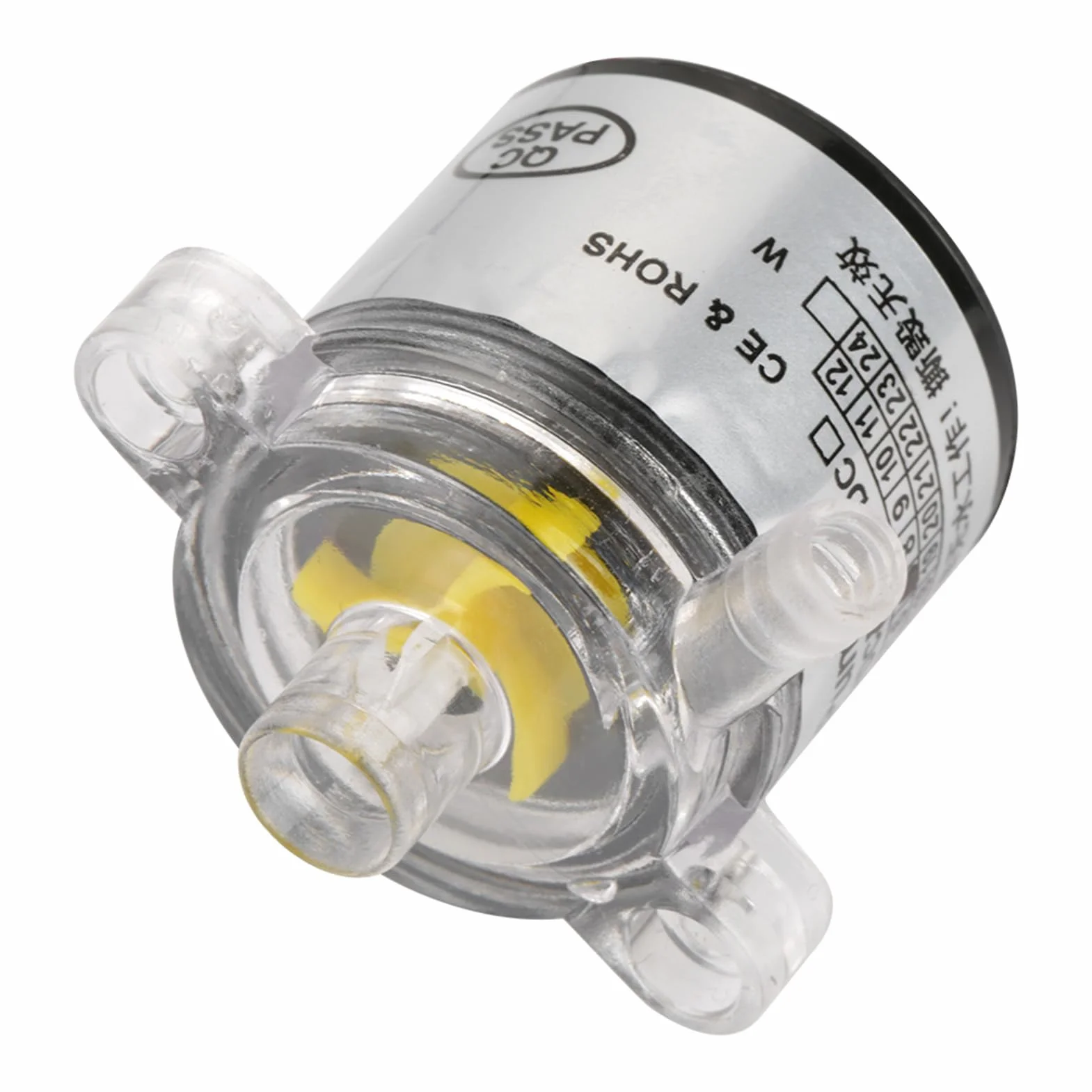Niski poziom hałasu mini elektryczna pompa wodna z tworzywa sztucznego mini elektryczna pompa wodna bez szczotek do użytku spożywczego 12 V 7 W