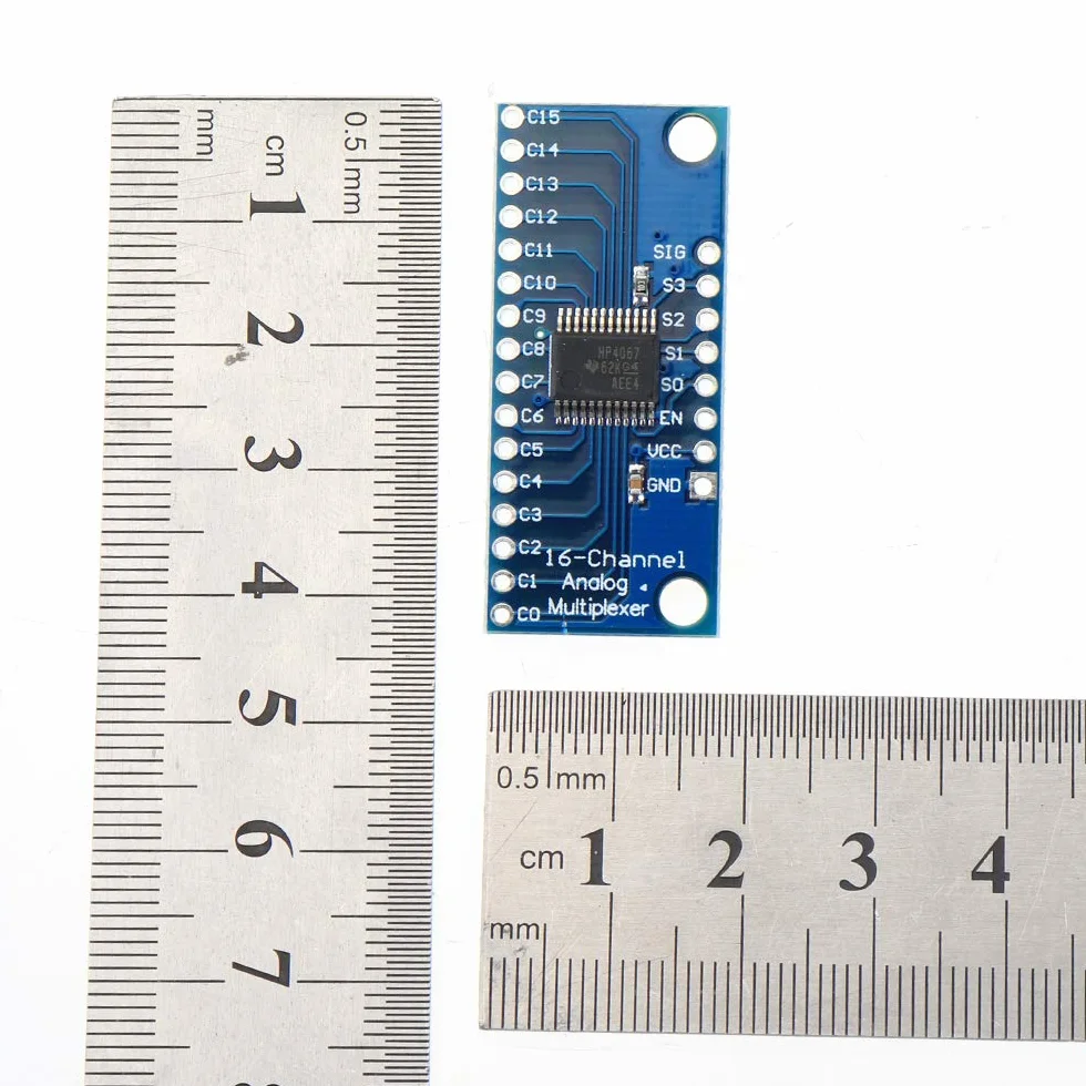 DollaTek 5 szt. CD74HC4067 CMOS 16-kana?owy 16 CH cyfrowy analogowy multiplekser modu? Breakout do Arduino