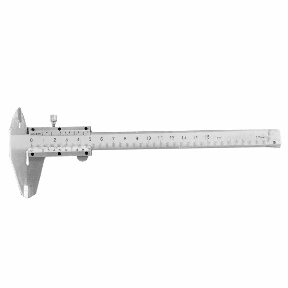 Delaman Vernier Caliper, Noniusz Suwmiarka z Noniuszem Stal Węglowa Metal Mikrometr Miernik Narzędzie 0-150mm