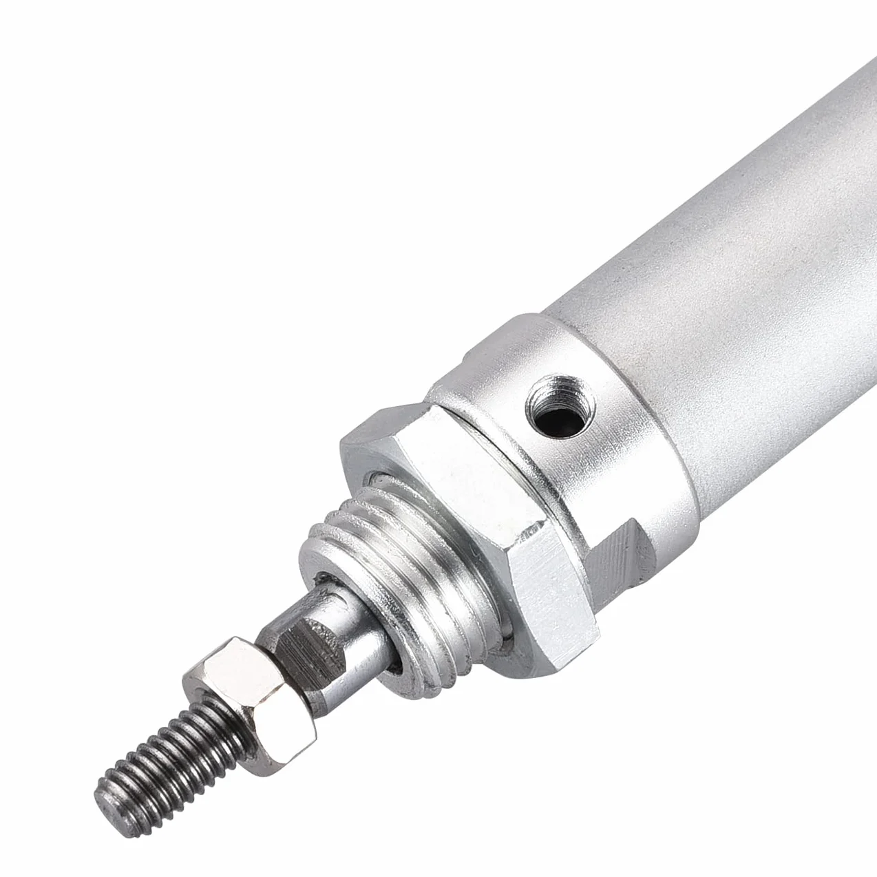 Heschen pneumatyczny wąski cylinder powietrza MAL 16-250 M5 port 16 mm otwór 250 mm skokowy podwójne działanie