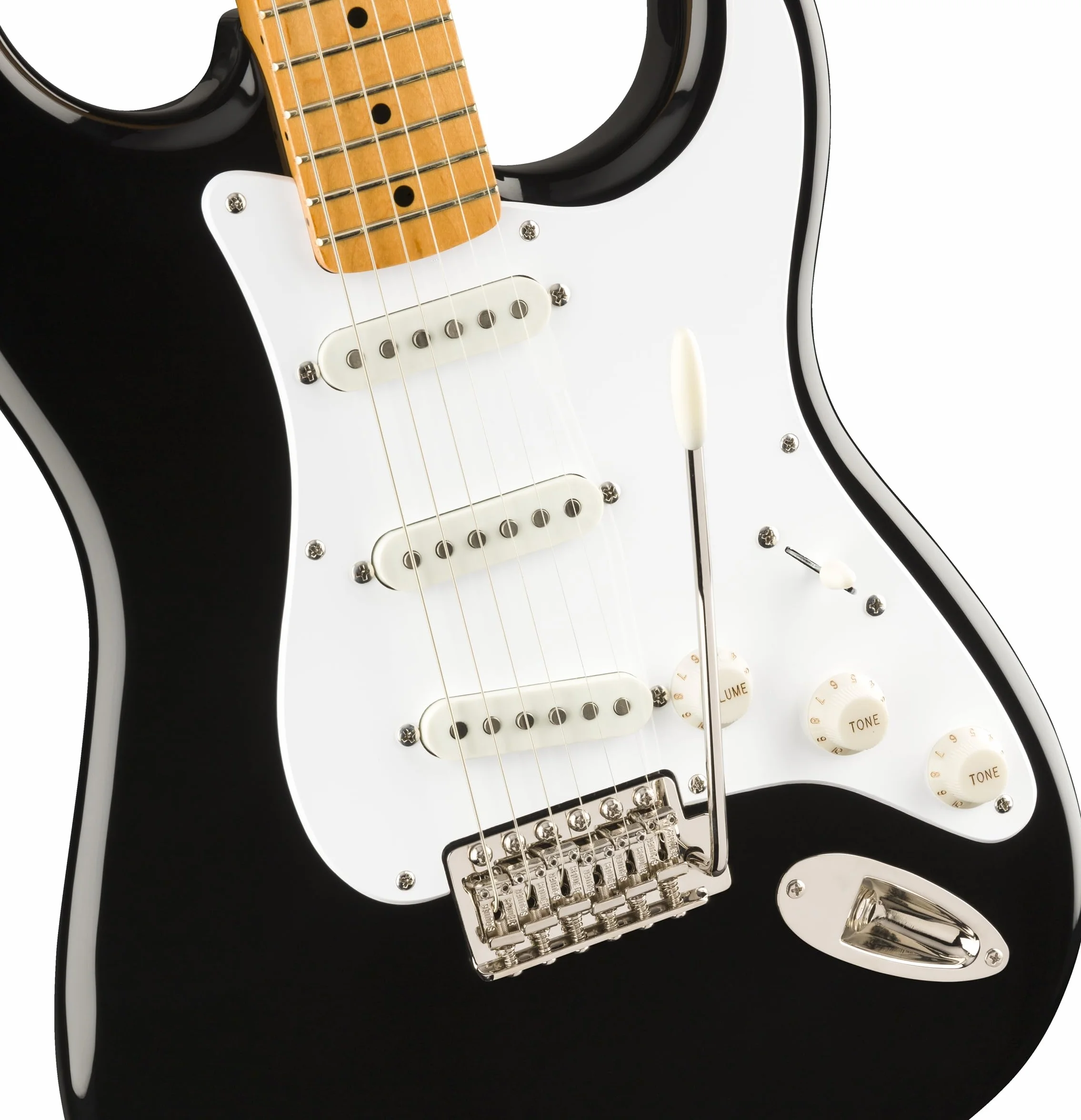 Squier Classic Vibe 50-tych Stratocaster, czarny, klonowy podstrunnica