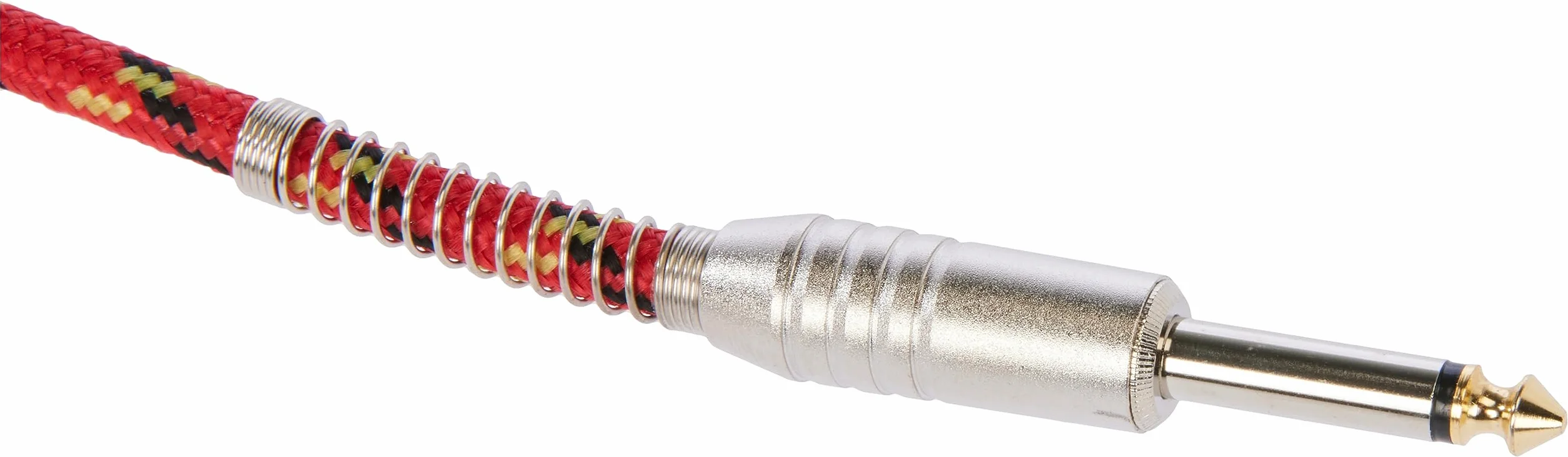 Stagg SGC6VT Vintage Tweed Instrument Cable - 6m czerwony