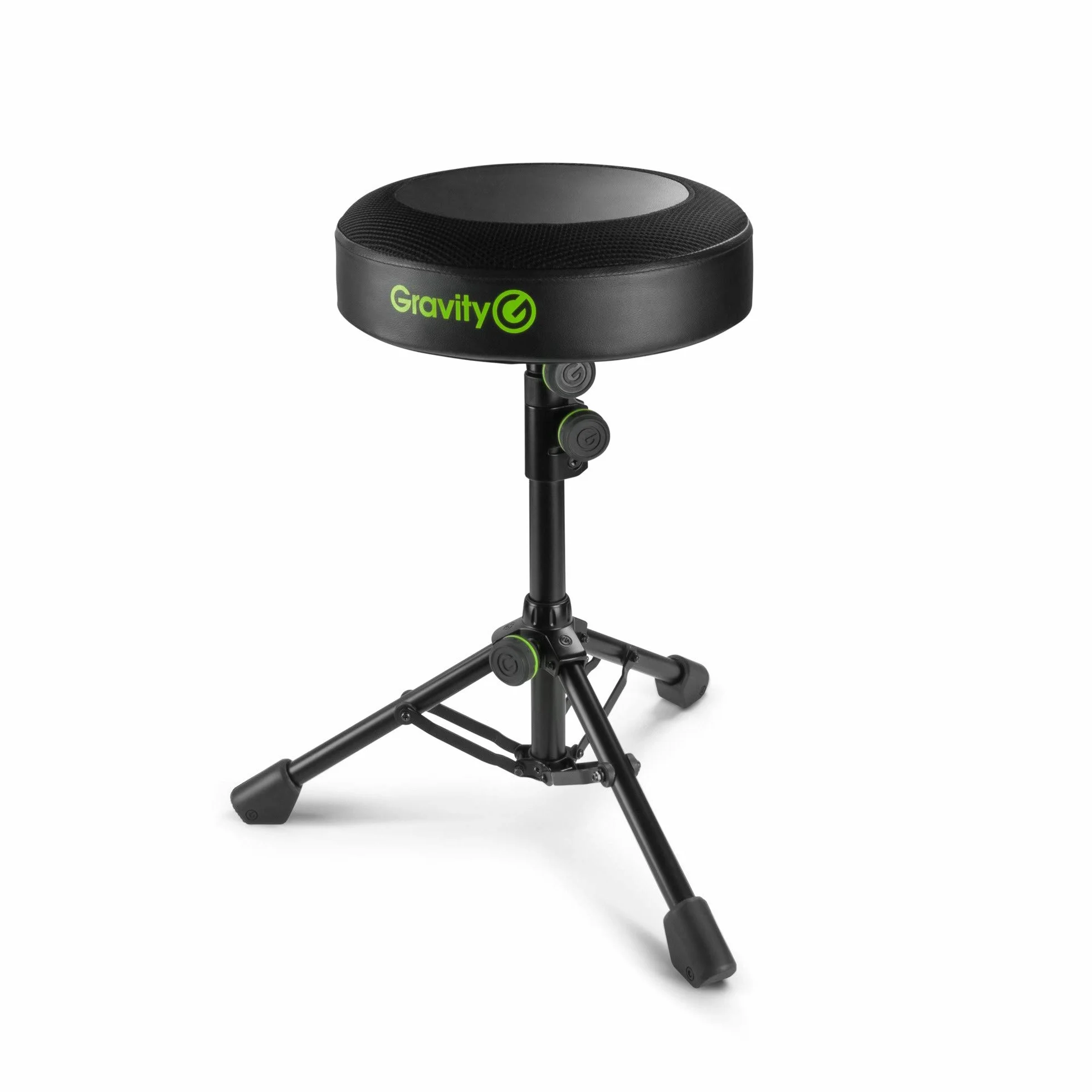 Gravity FD SEAT 1 – okrągły taboret muzyczny, składany, z regulacją wysokości