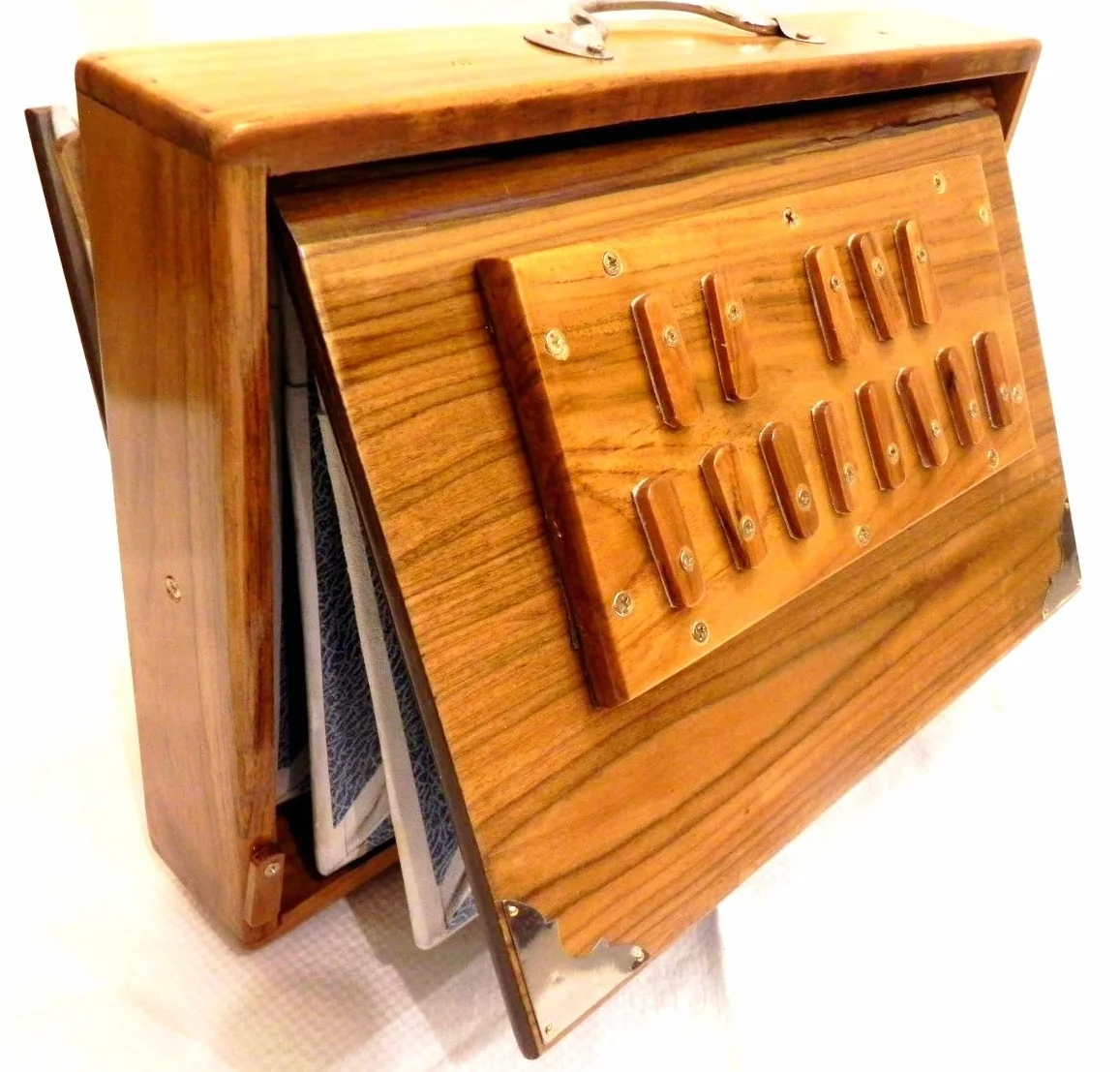 Shruti Box, drewno sosnowe, średni C, mosiądz, 38,1 x 25,4 x 7,62 cm, torba, C-to-C, tuned 440, instrument Surpeti do jogi, kirtan, wokalu
