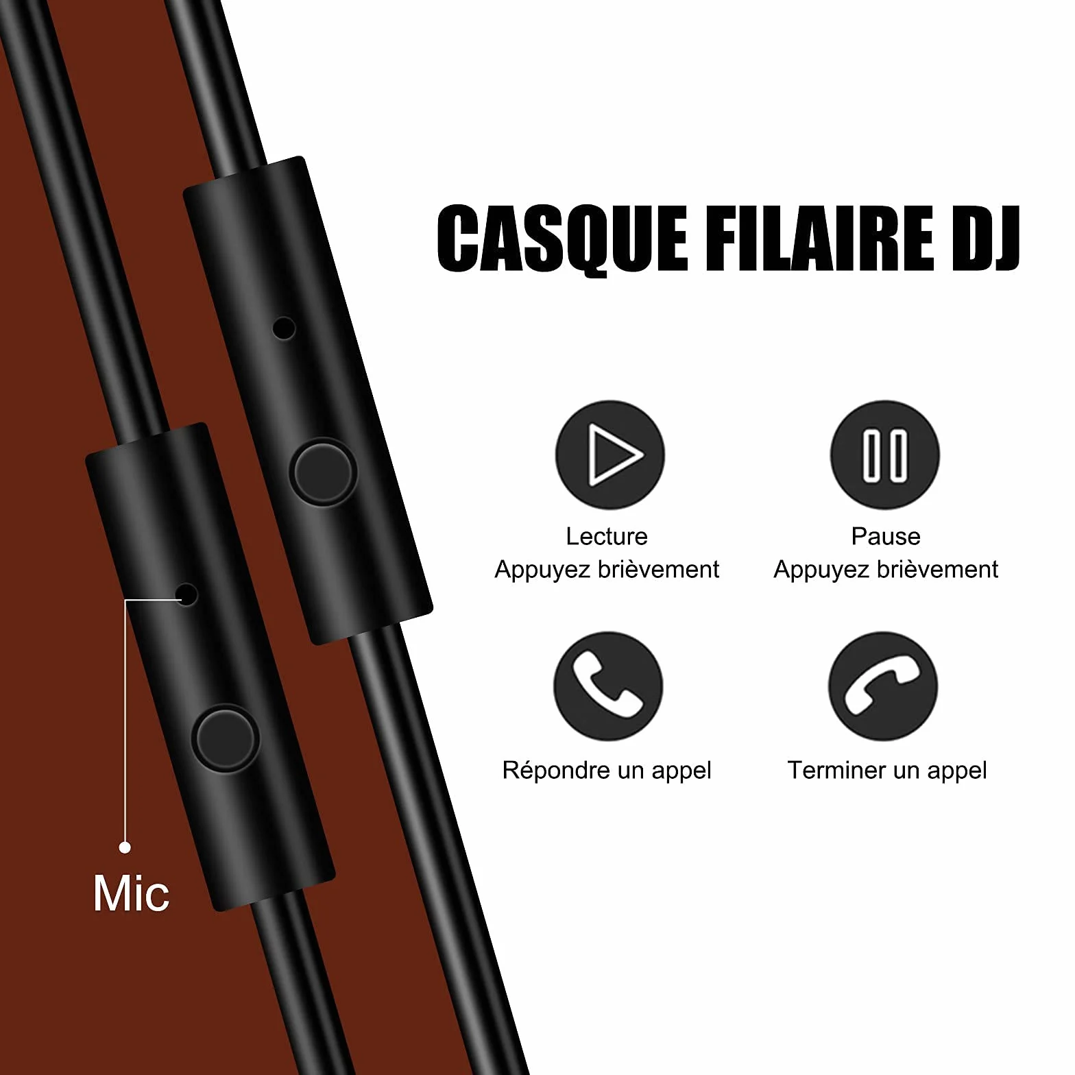 OneOdio Pro30 słuchawki przewodowe Hi-Res Audio DJ studio bawełna nauszniki Share-Port 2 wtyczki jack