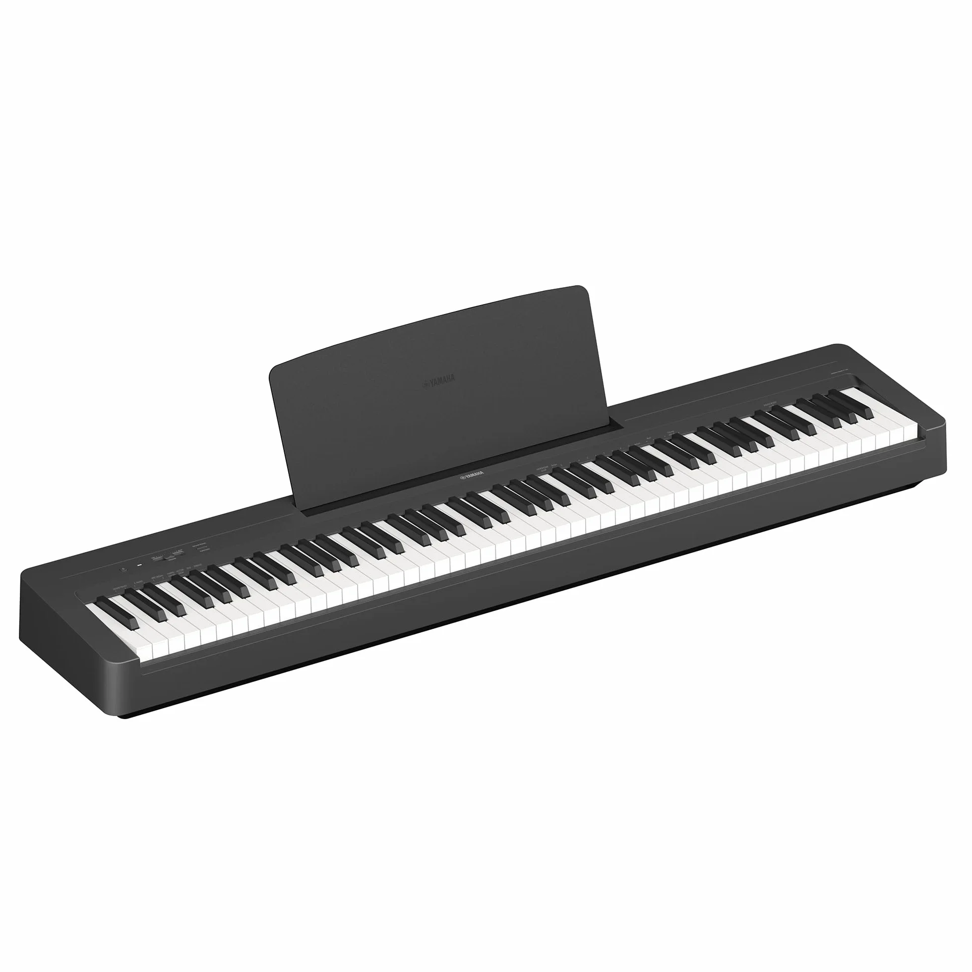 Yamaha P-145 Pianino Cyfrowe - Lekkie Pianino Cyfrowe z Klawiaturą Graded Hammer Compact z 88 Klawiszami i 10 Brzmieniami Instrumentalnymi, dla Początkujących, Czarne