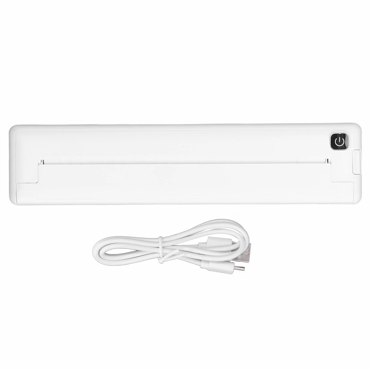 Drukarka przenośna, bezprzewodowa drukarka termiczna Bluetooth A4 Kompaktowa drukarka bez atramentu do telefonu, kompatybilna z papierem termicznym 210 x 218 mm, małe drukarki