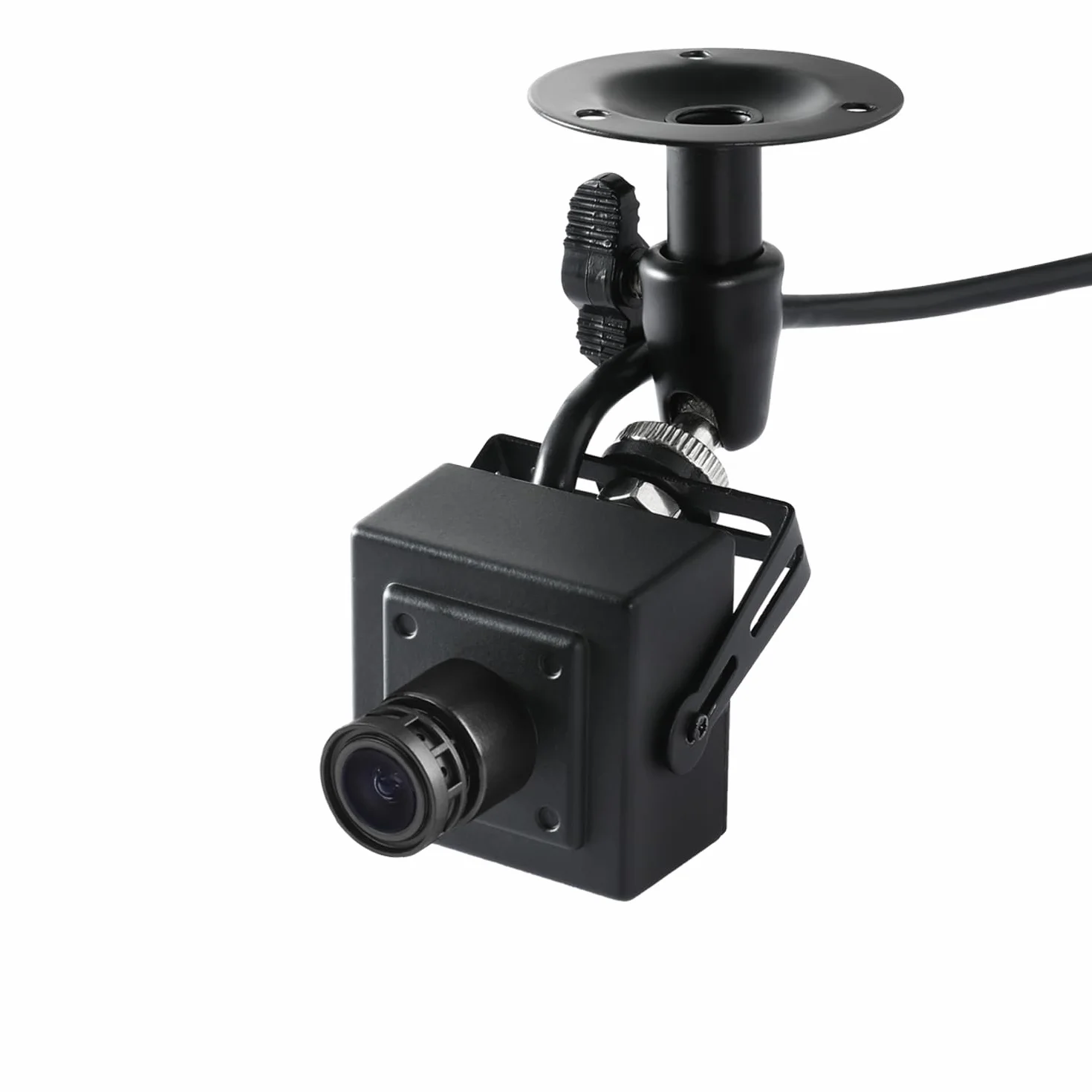 Mini kamera IP 5 MP POE z regulowanym mocowaniem 360 stopni, mała kamera bezpieczeństwa UltraHD, obiektyw 3,6 mm (75° FOV), wykrywanie ruchu, H.265/H.264, aplikacja na smartfony / PC
