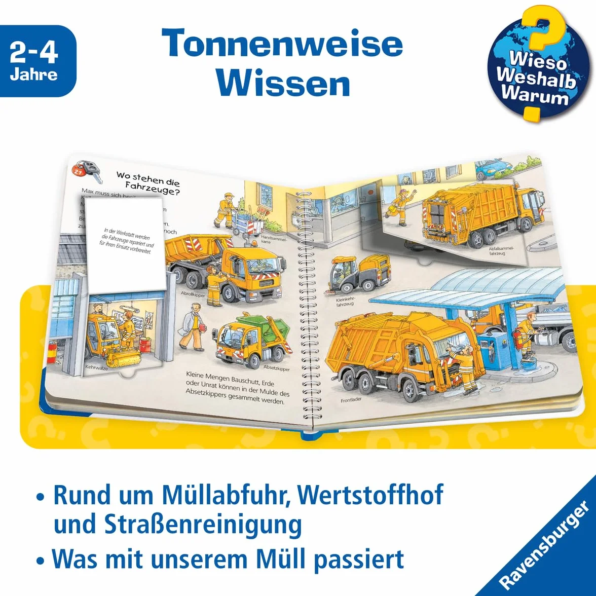 Wieso? Weshalb? Warum? junior, Band 16: Die Müllabfuhr: Wieso? Weshalb? Warum?