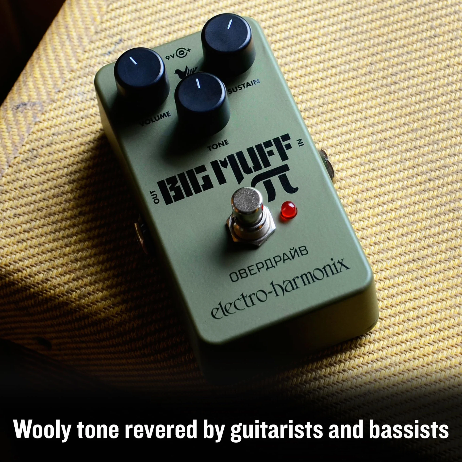 Electro Harmonix Green Russian Big Muff - Distortion do gitar