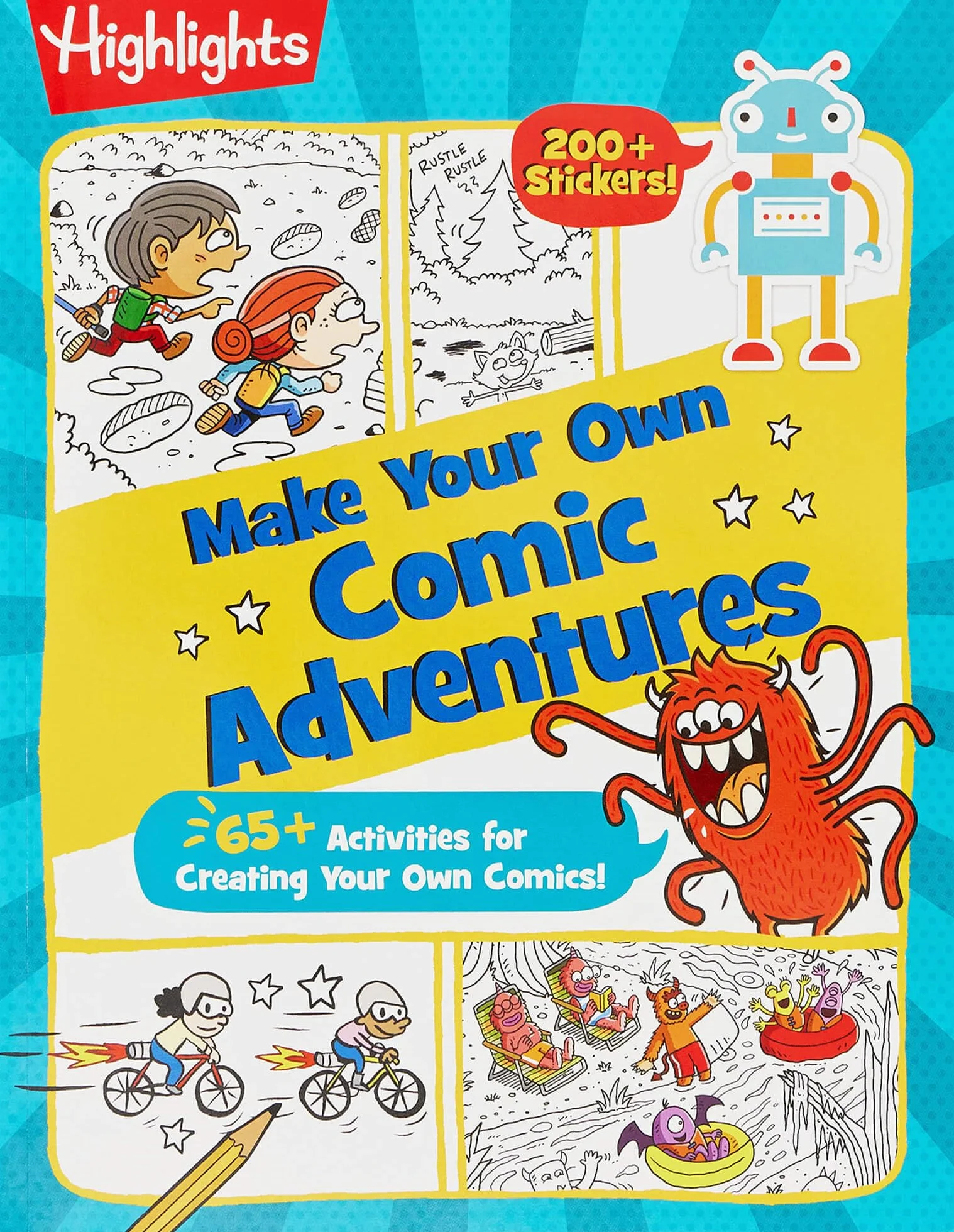 Make Your Own Comic Adventures: 65+ Activities for Creating Your Own Comics!