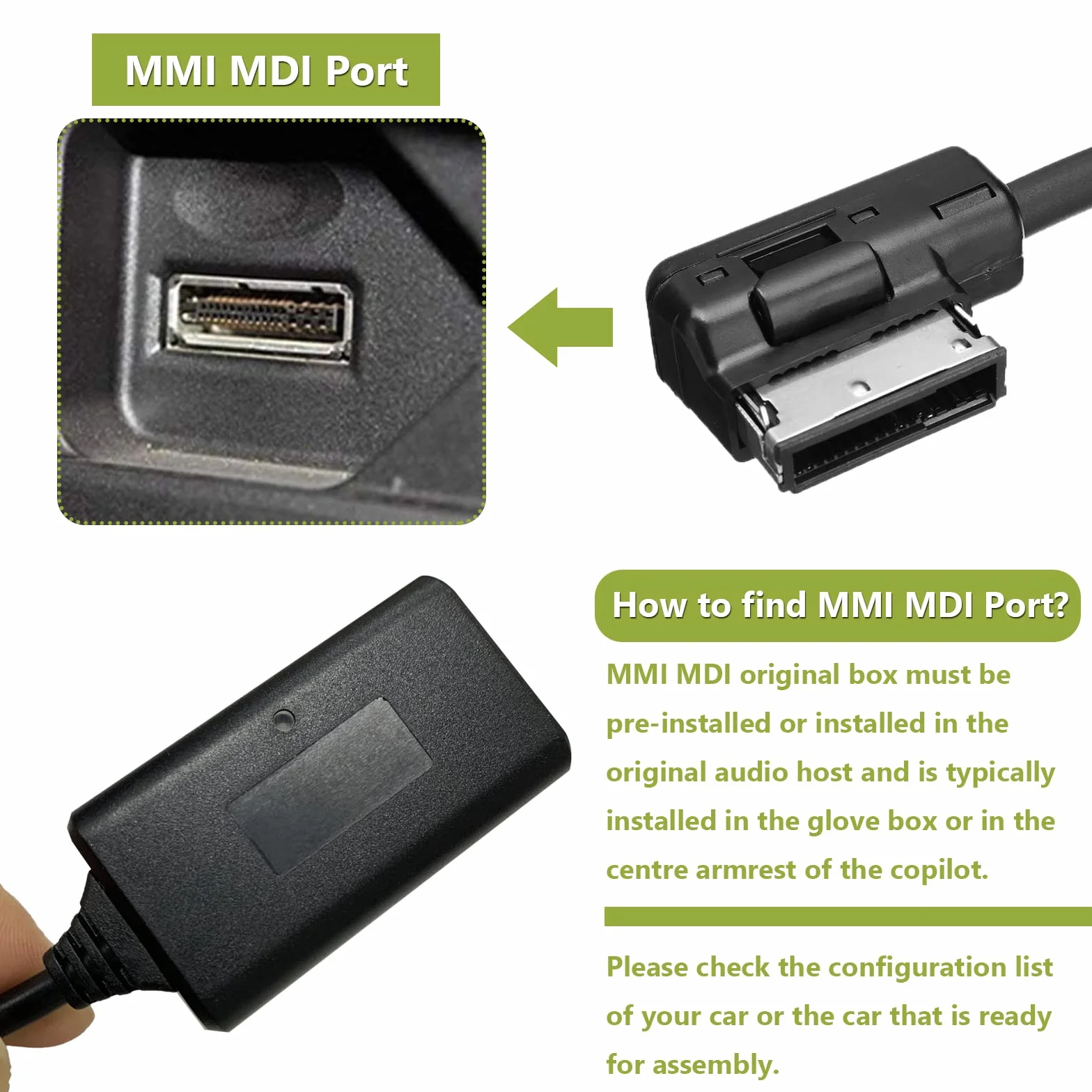 MESINURS Adapter Bluetooth MMI interfejs muzyczny odbiornik kompatybilny z Mercedes Benz z Comand NTG 2.5 3 klasa systemu W212 S212 klasa C W204 S204