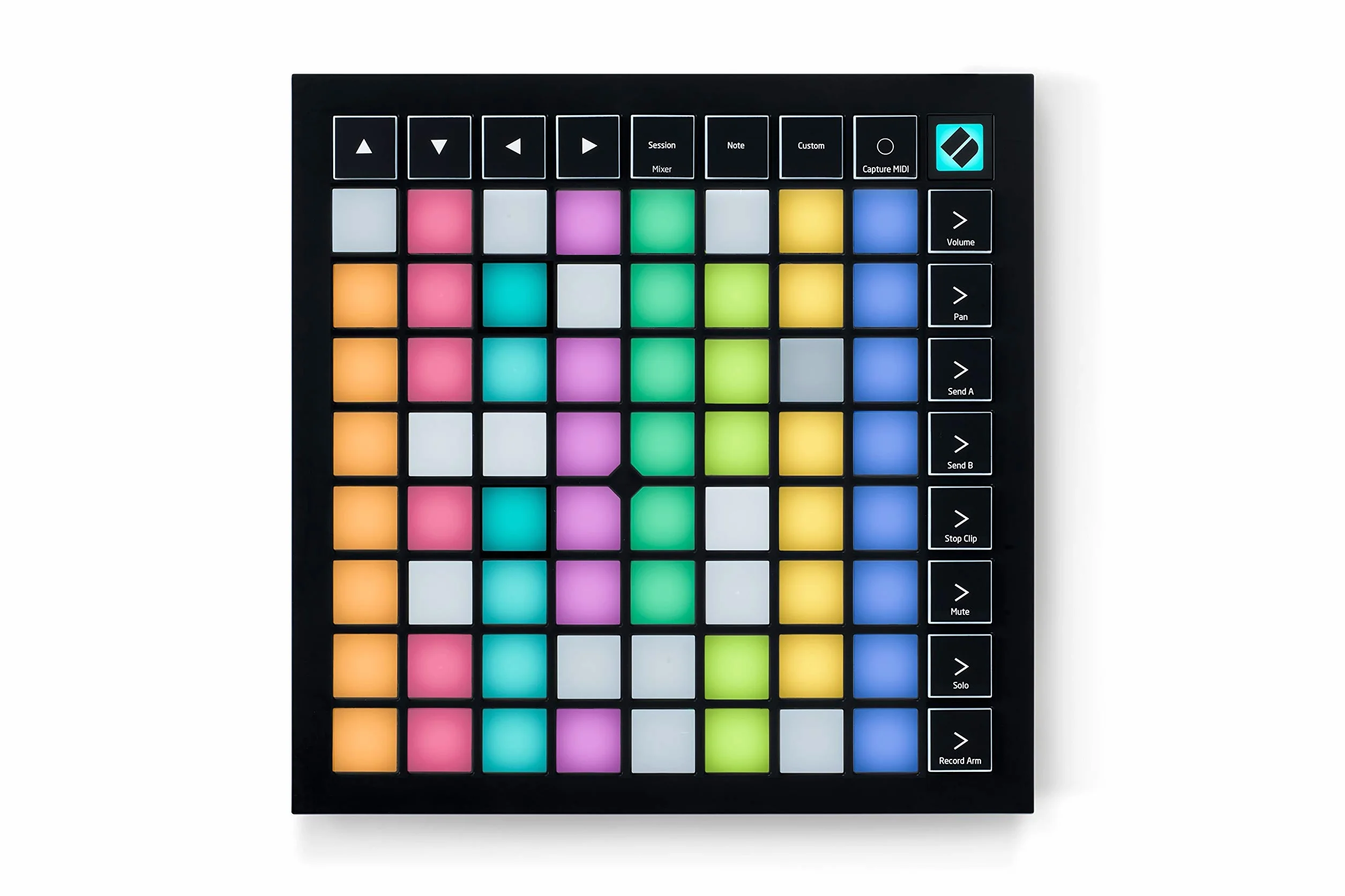 Novation Launchpad X MIDI Grid Kontroler do Ableton Live / Logic Pro, łatwe sterowanie, dynamiczne odtwarzanie nut, tryby Scale