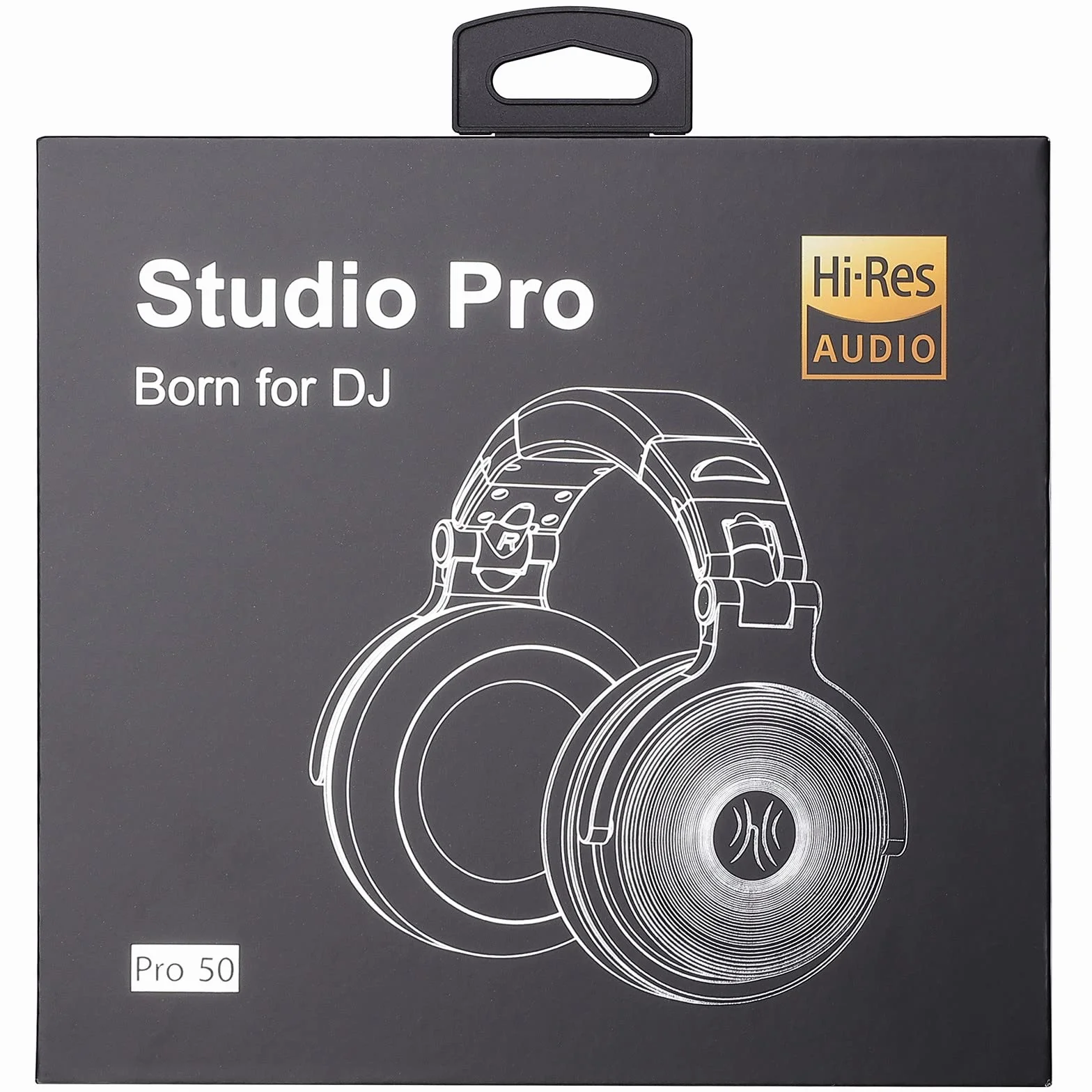 OneOdio Pro-50 Przewodowy zestaw słuchawkowy DJ Studio Monitor z uchem nausznym najgrubsza bawełna białkowa, Hi-Res Audio, Share-Port, 2 gniazda, heaphone do telefonu PC Piano Guitar AMP Mix