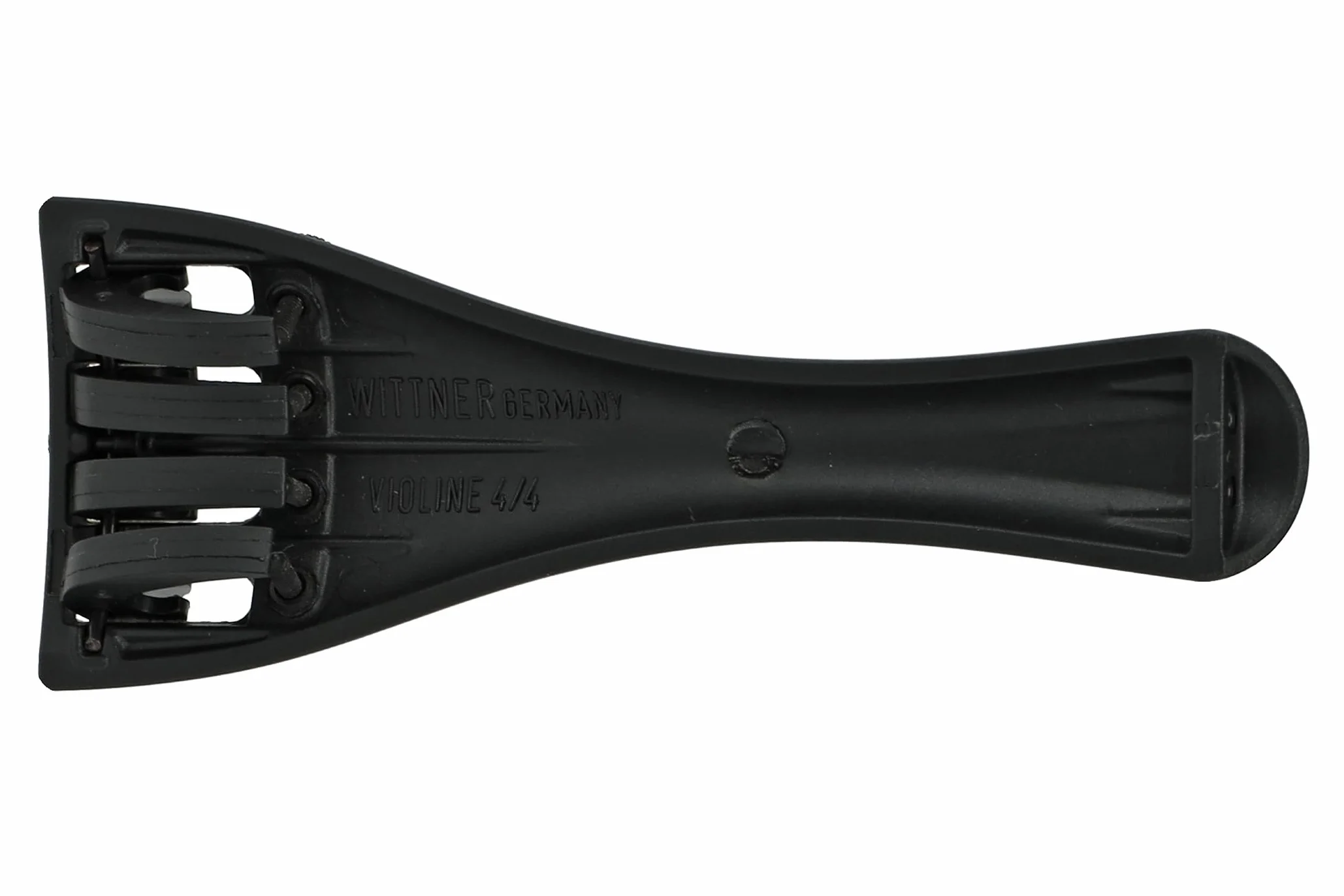 Wittner 918111 strunociąg skrzypcowy Ultra 4/4 - tworzywo High-Tech - 4 kołki do strojenia - ultralekki - z nylonową linką zaczepową - czarny