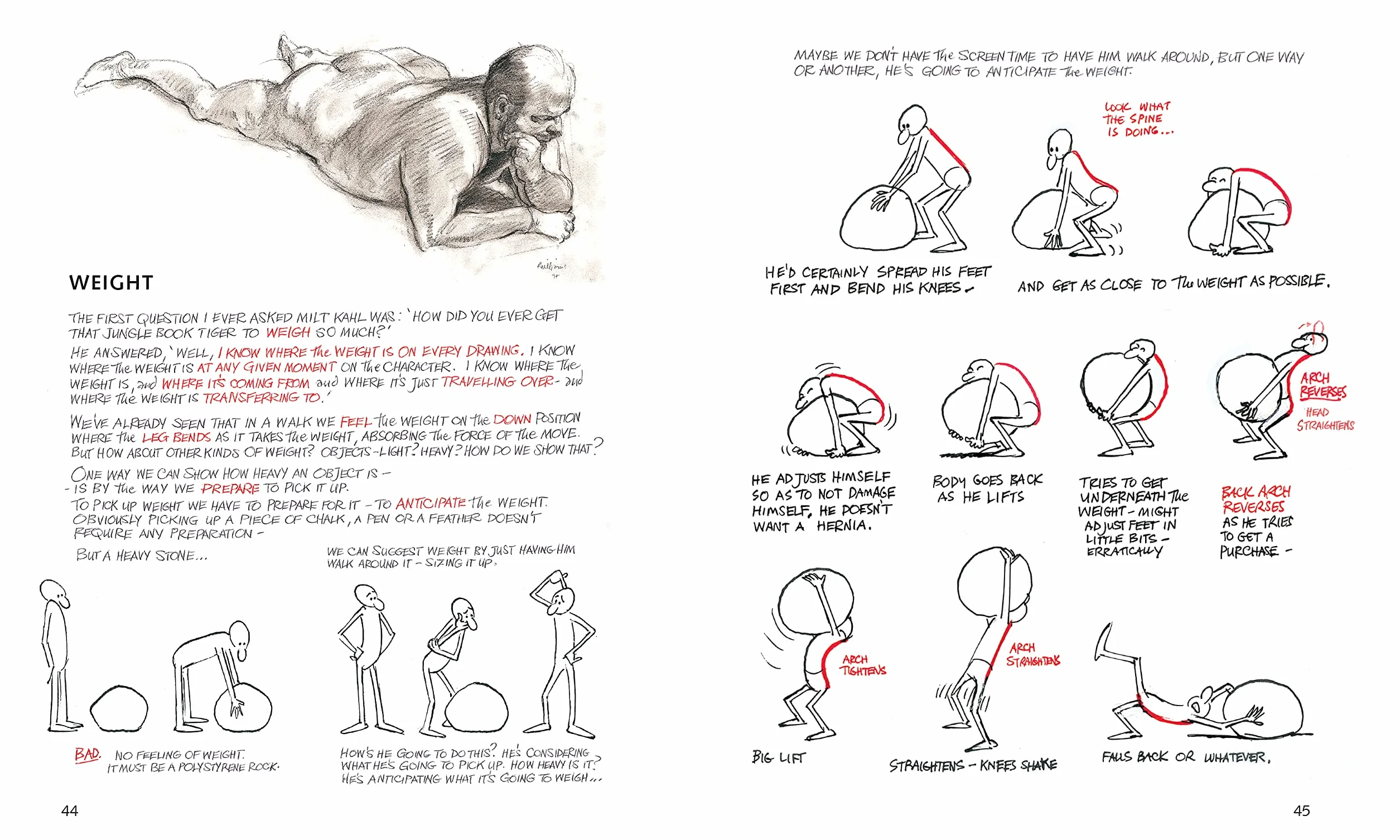 The Animator's Survival Kit: Flexibility and Weight: (Richard Williams' Animation Shorts)
