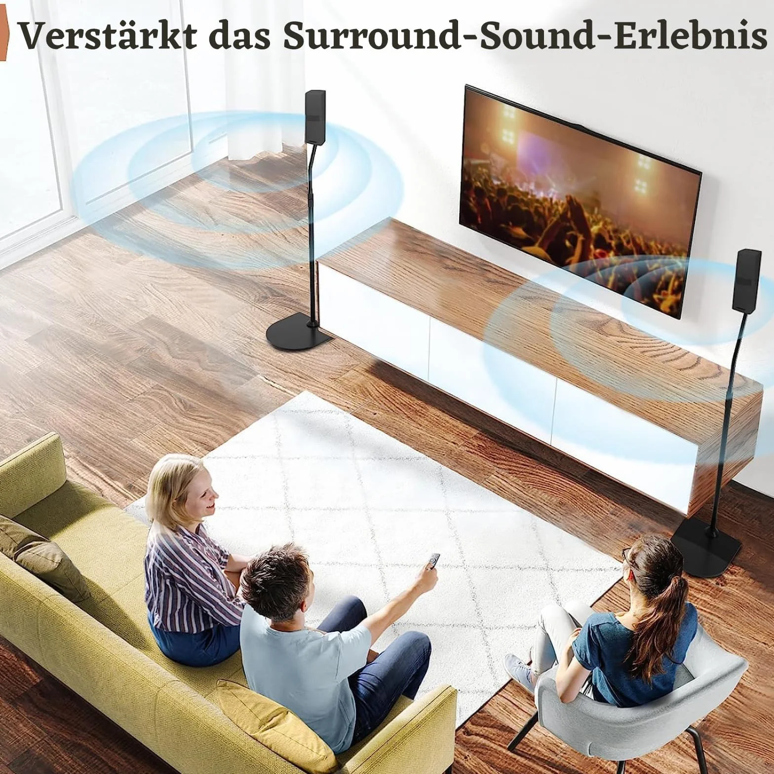 Stojak z regulacją wysokości do stojaków głośnikowych Bose Wr Slideconnect, do głośników Bose Surround, Surround 700, OmniJewel Lifestyle 650, CineMate GS Series II, do stojaków podłogowych Bose