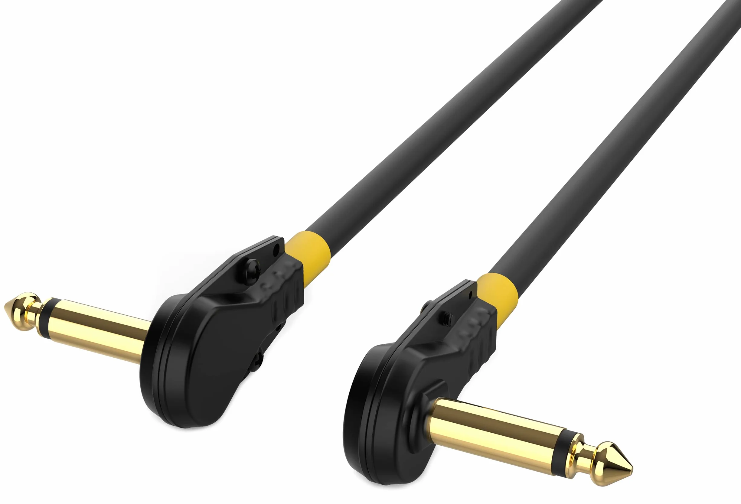 Monkey Loop Pro Link Pedal Guitar Patch Cable 15 cm Jack acodado a Jack acodado Pack 3