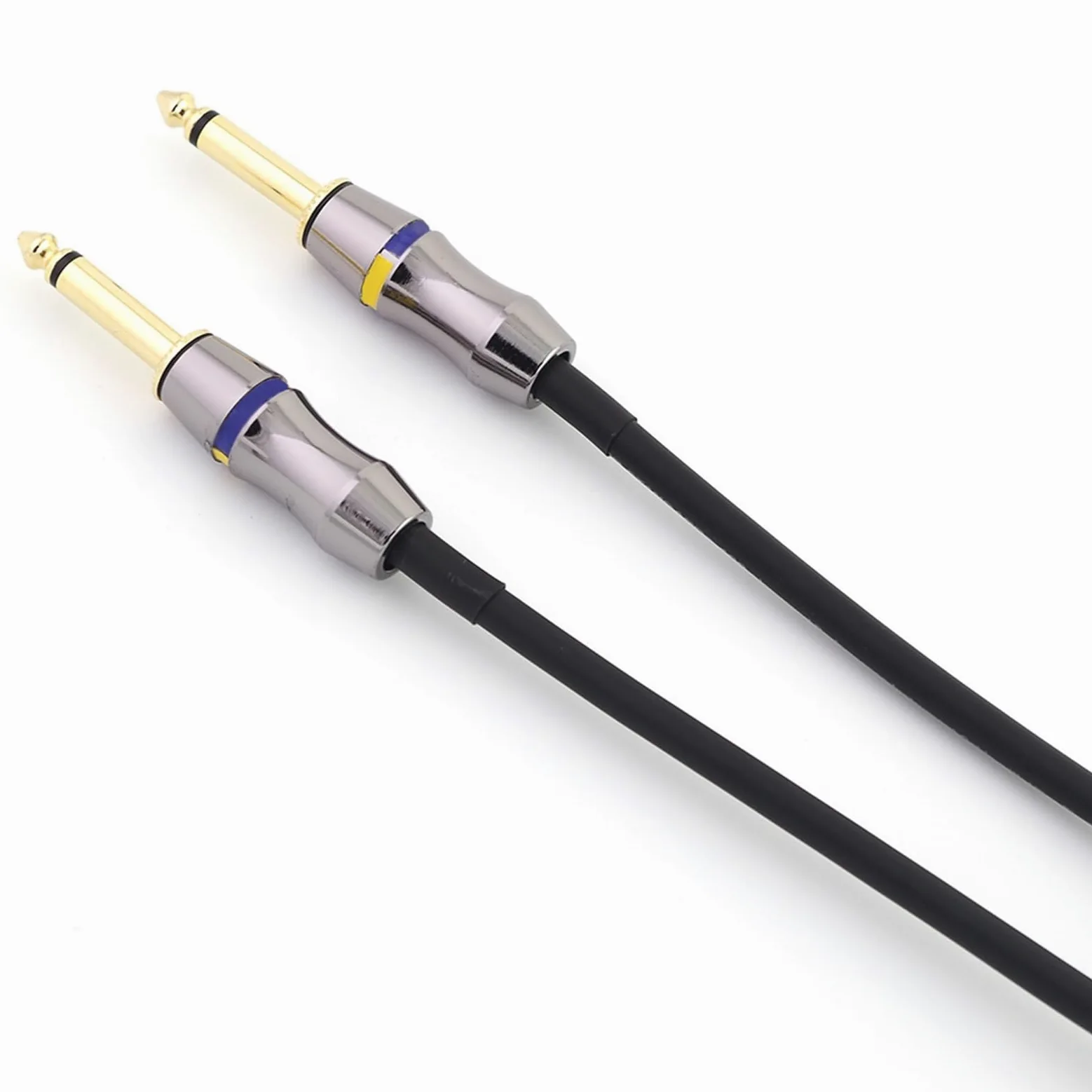 akcesoria do gitary Kabel Gitarowy Kabel Audio Jack 6.5mm Kabel Gitarowy OFC Do Wzmacniacza Miksera Gitary Elektrycznej (Color : 8m)