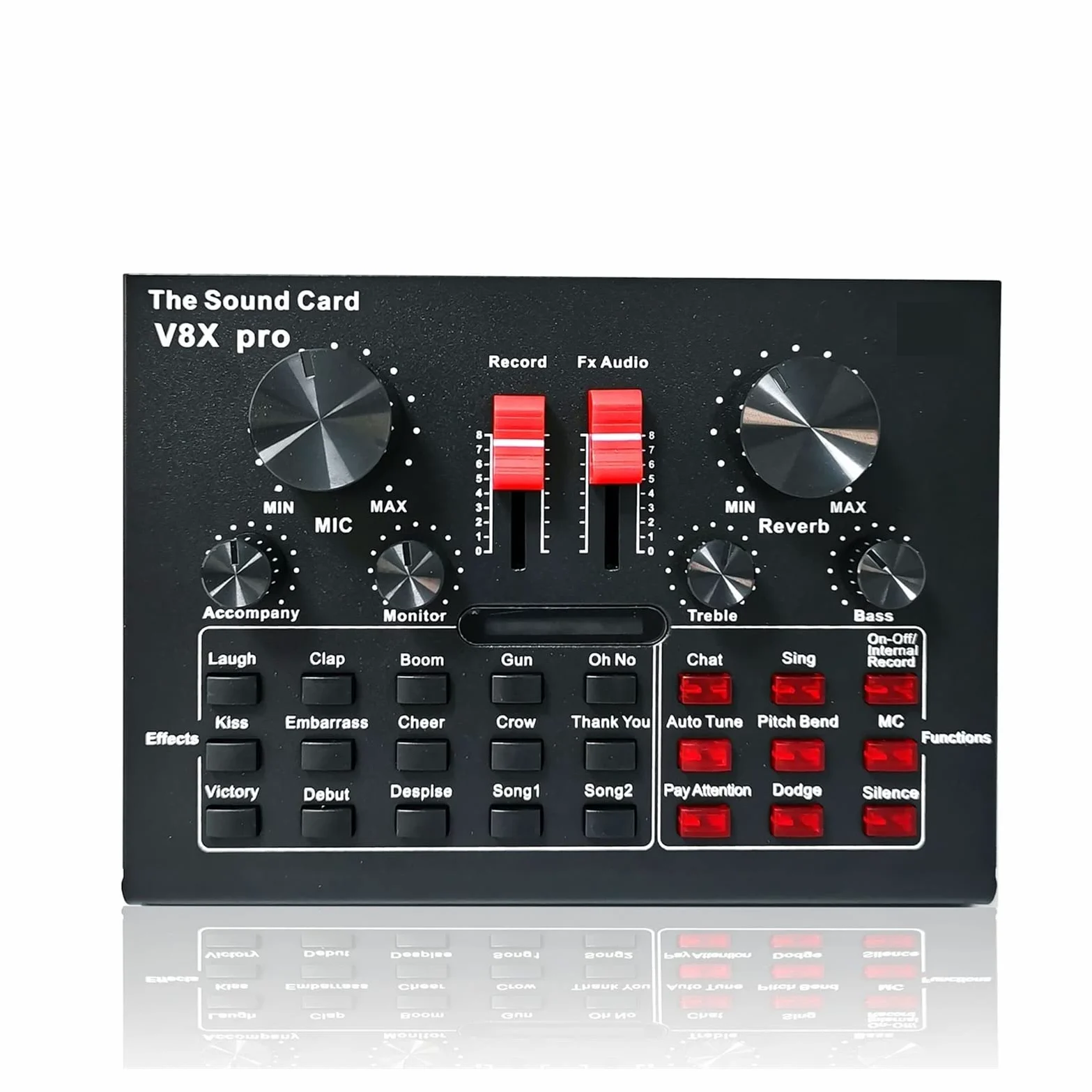 USB 5.0 Karta dźwiękowa audio USB Zewnętrzny zestaw słuchawkowy mikrofon internetowy transmisja transmisja adapter muzyka gier dla muzyki PC Komputer telefoniczny(BM900V8 LARGE)
