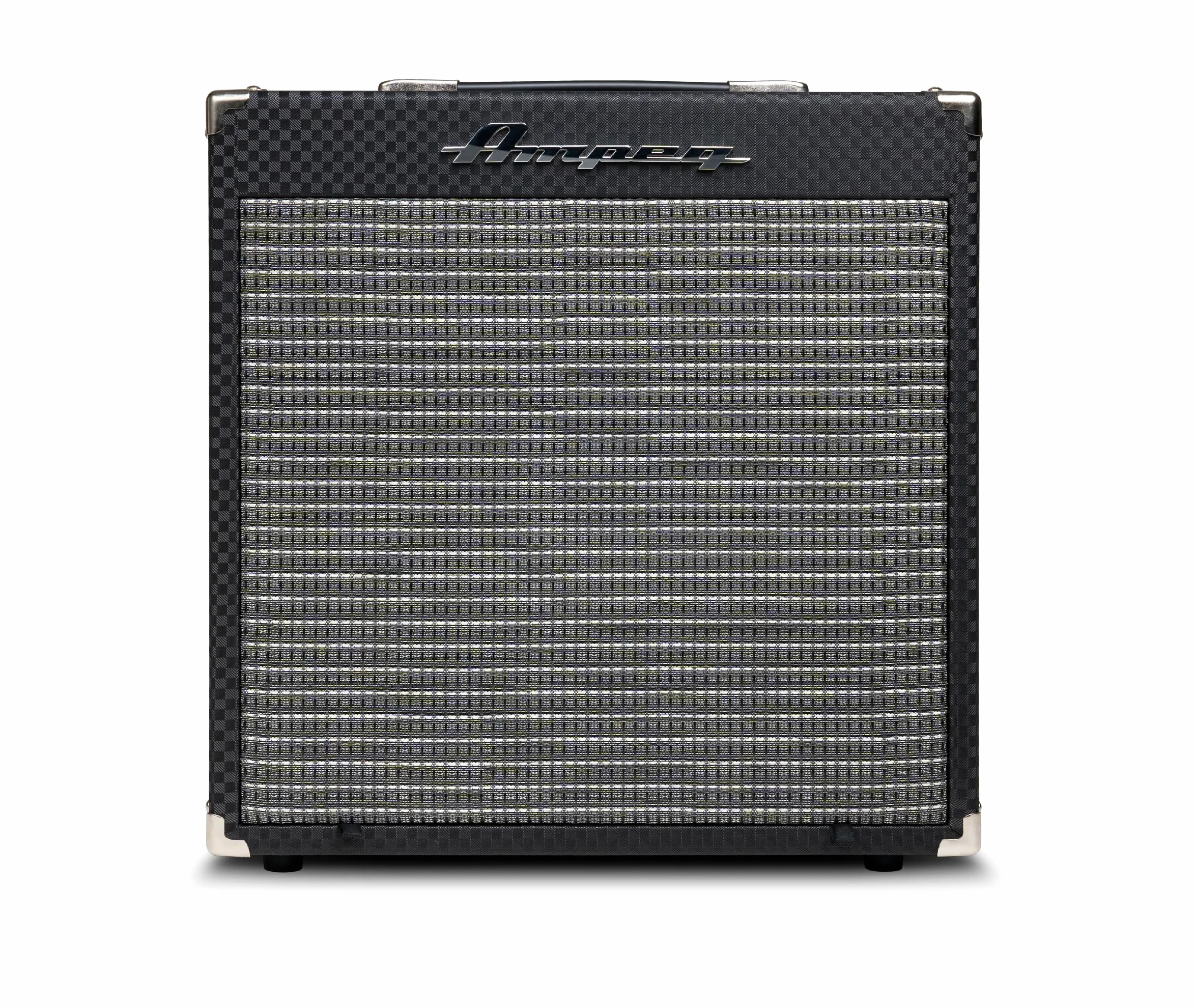 AMPEG RB-108 Wzmacniacz Combo do Gitary Basowej – 30W do Ćwiczeń z Preampem AMPEG Legacy, Overdrive SGT, EQ 3-Pasmowym, Wejściem AUX, Wyjściem Słuchawkowym i Głośnikiem 1x8" – Czarny