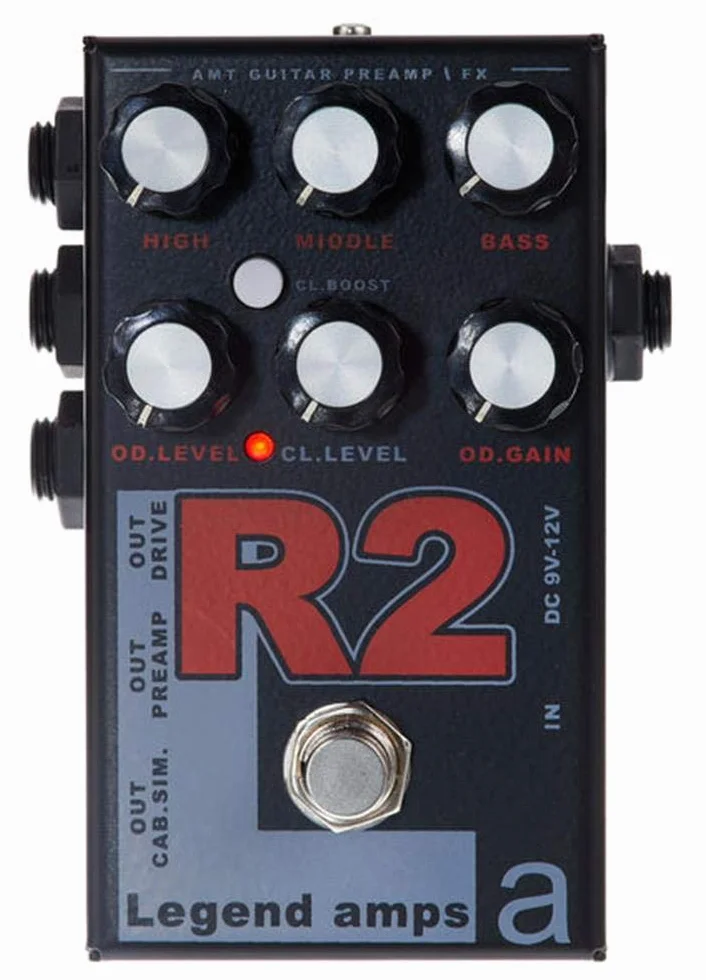 Amt Electronics Legend Amps Przedwzmacniacz, Czarny, 11.5 x 7.5 x 5.5 cm