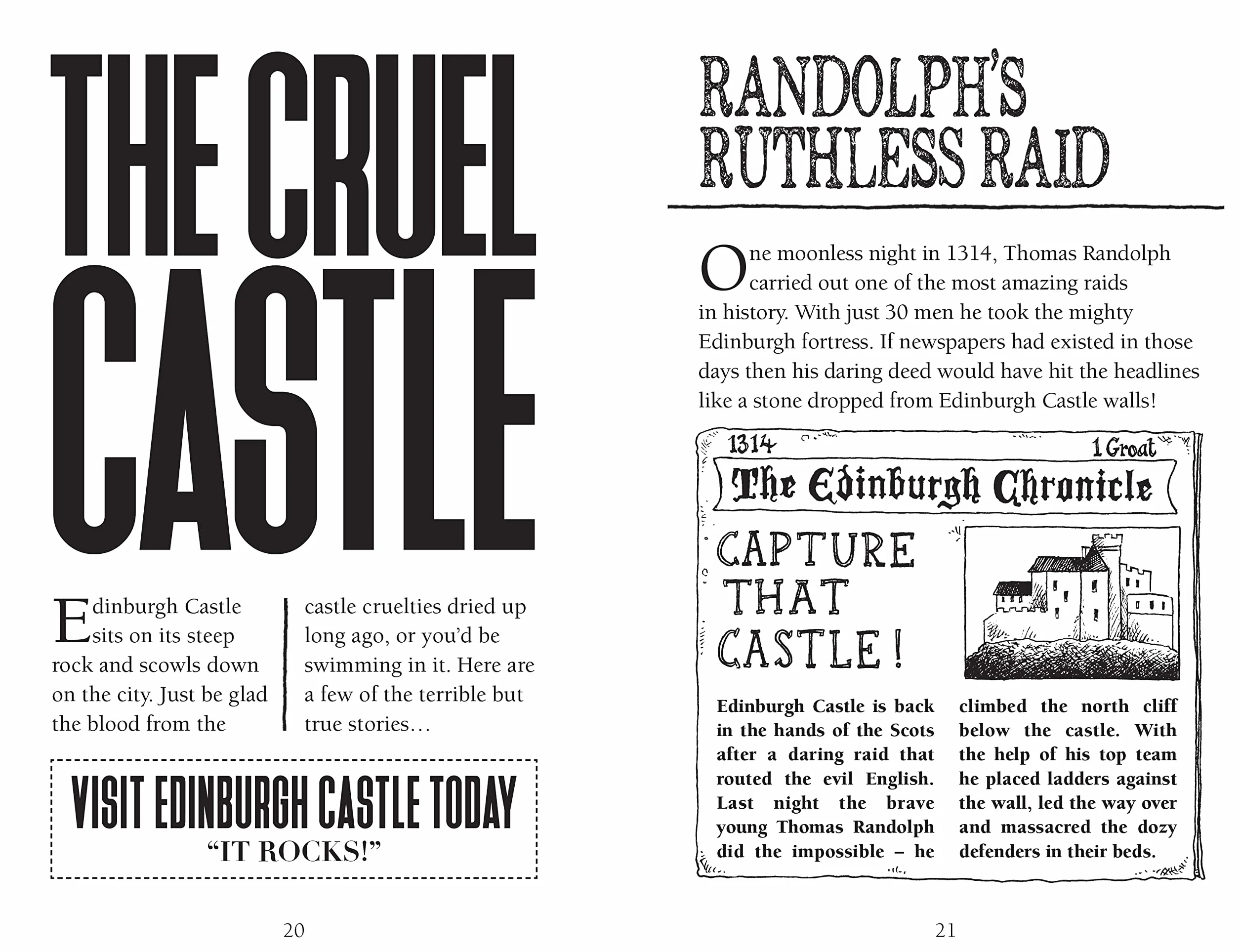 Gruesome Guide to Edinburgh (newspaper edition)