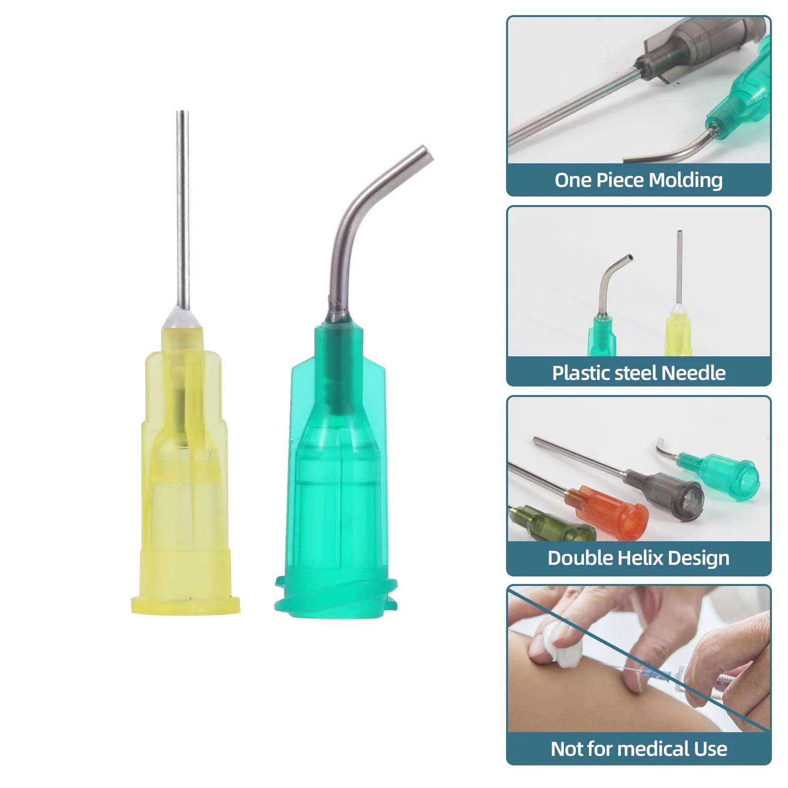 Zestaw 20 strzykawek z tępą igłą, różne rozmiary, 1 ml, 3 ml, 5 ml, 10 ml, 20 ml do napełniania i pomiaru płynów, laboratoria naukowe, nawadnianie roślin, przezroczysty