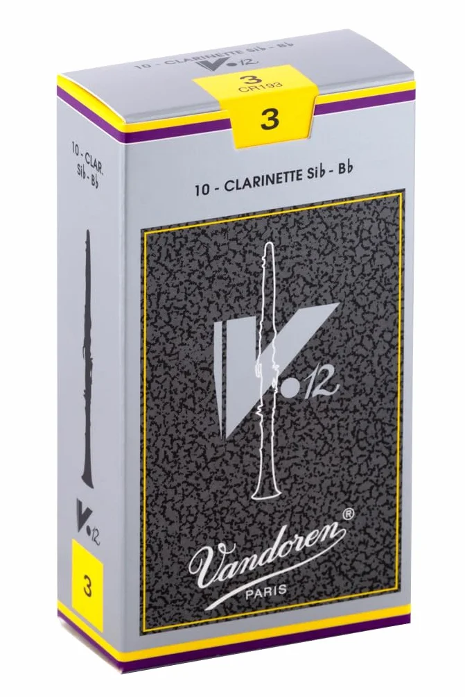 Stroik Vandoren klarnet Bb V 12 wytrzymałość: 3