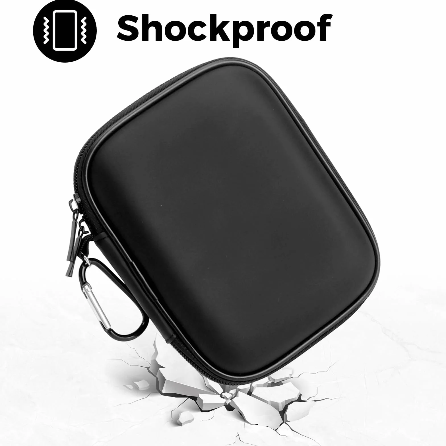 Pokrowiec na dysk twardy SSD do Samsung T9/T7 Shield/T7/T7 Touch, twarda obudowa mała torba do przenoszenia, Portable SSD 1TB 2TB 4TB zewnętrzny SSD Case etui ochronne