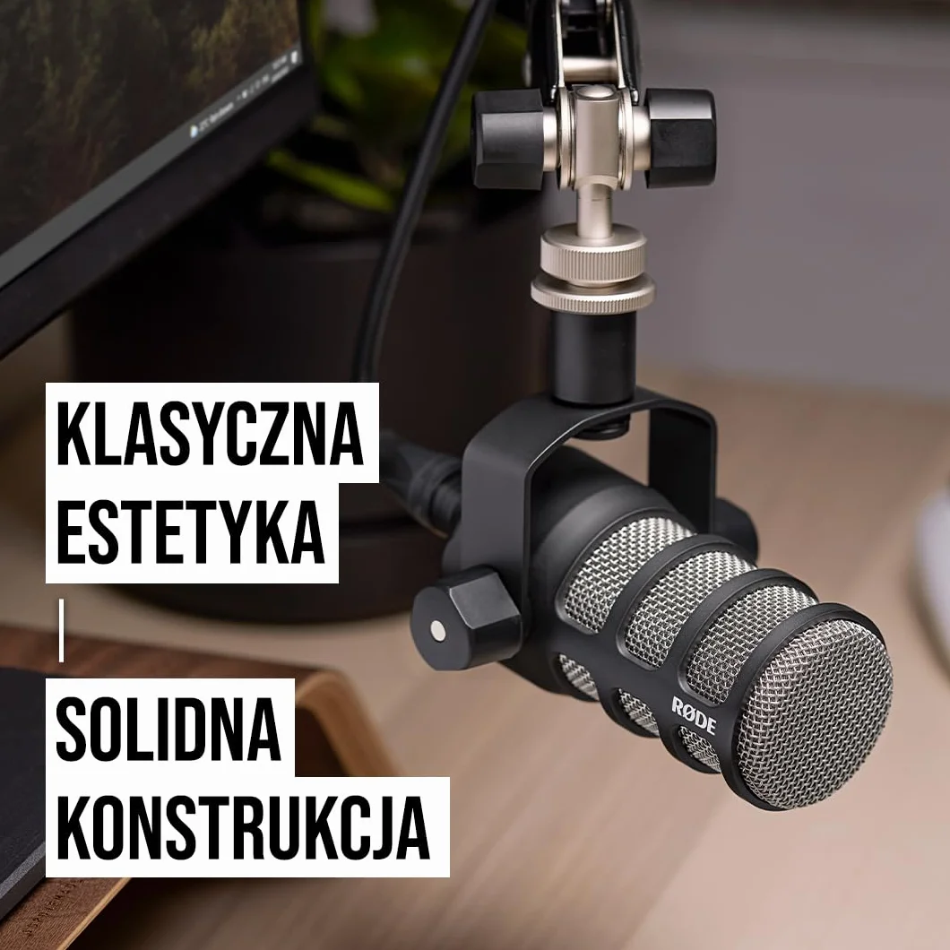 RØDE Podmic Mikrofon Dynamiczny, Czarny