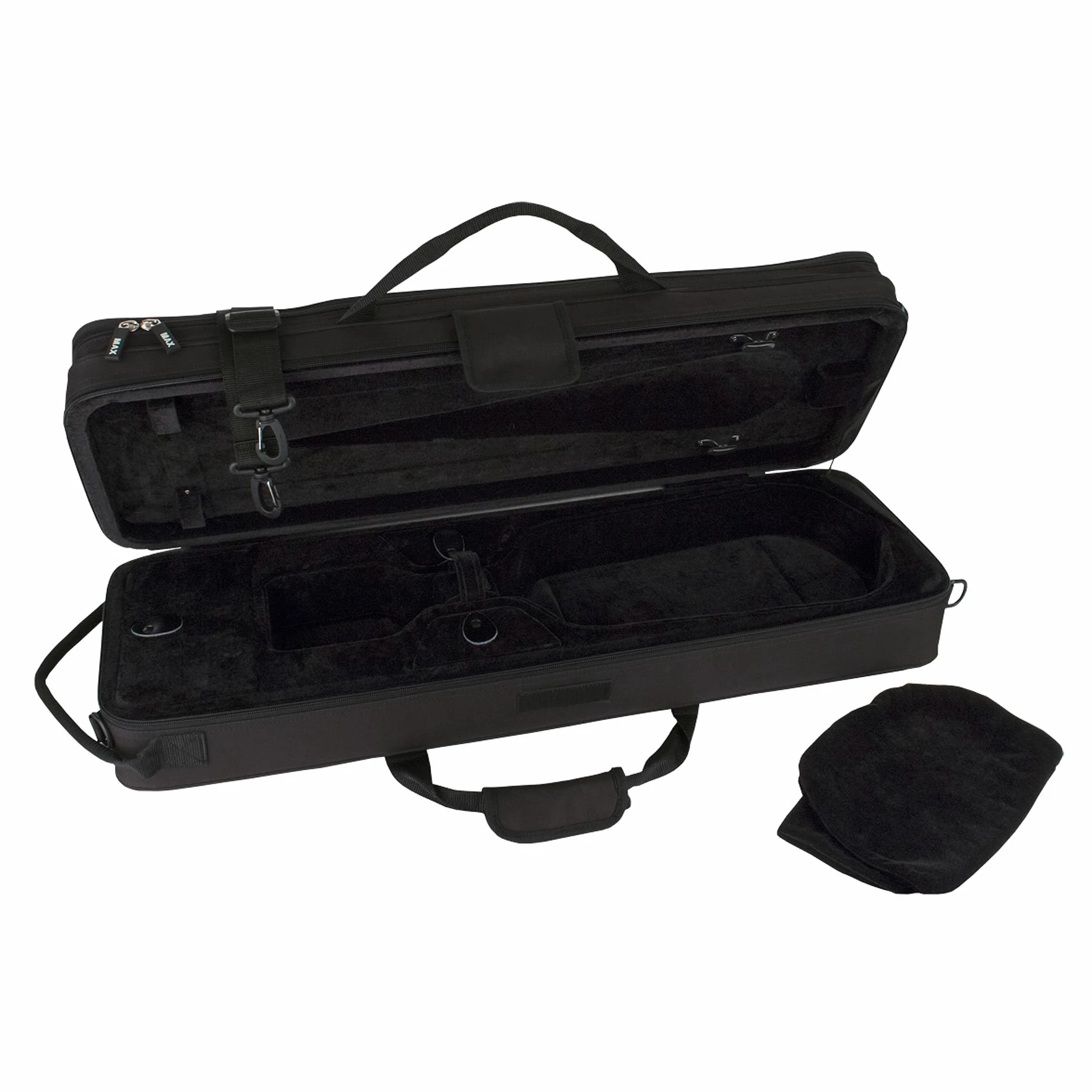 Protec MX144 MAX Shaped 4/4 podłużny futerał na skrzypce - czarny