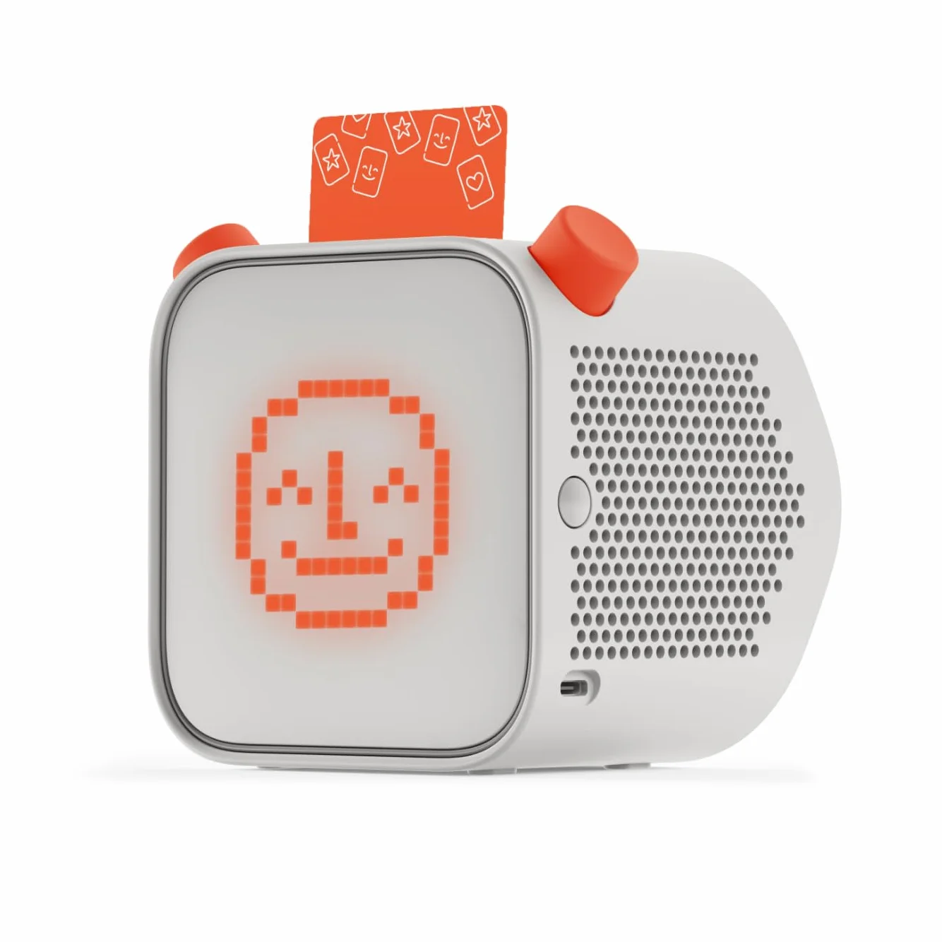 Yoto - Yoto Player (3. generacji) Stories Box, głośnik Bluetooth, książki audio, muzyka, podcasty, dźwięki do zasypiania, lampka nocna, zegar edukacyjny, termometr, budzik
