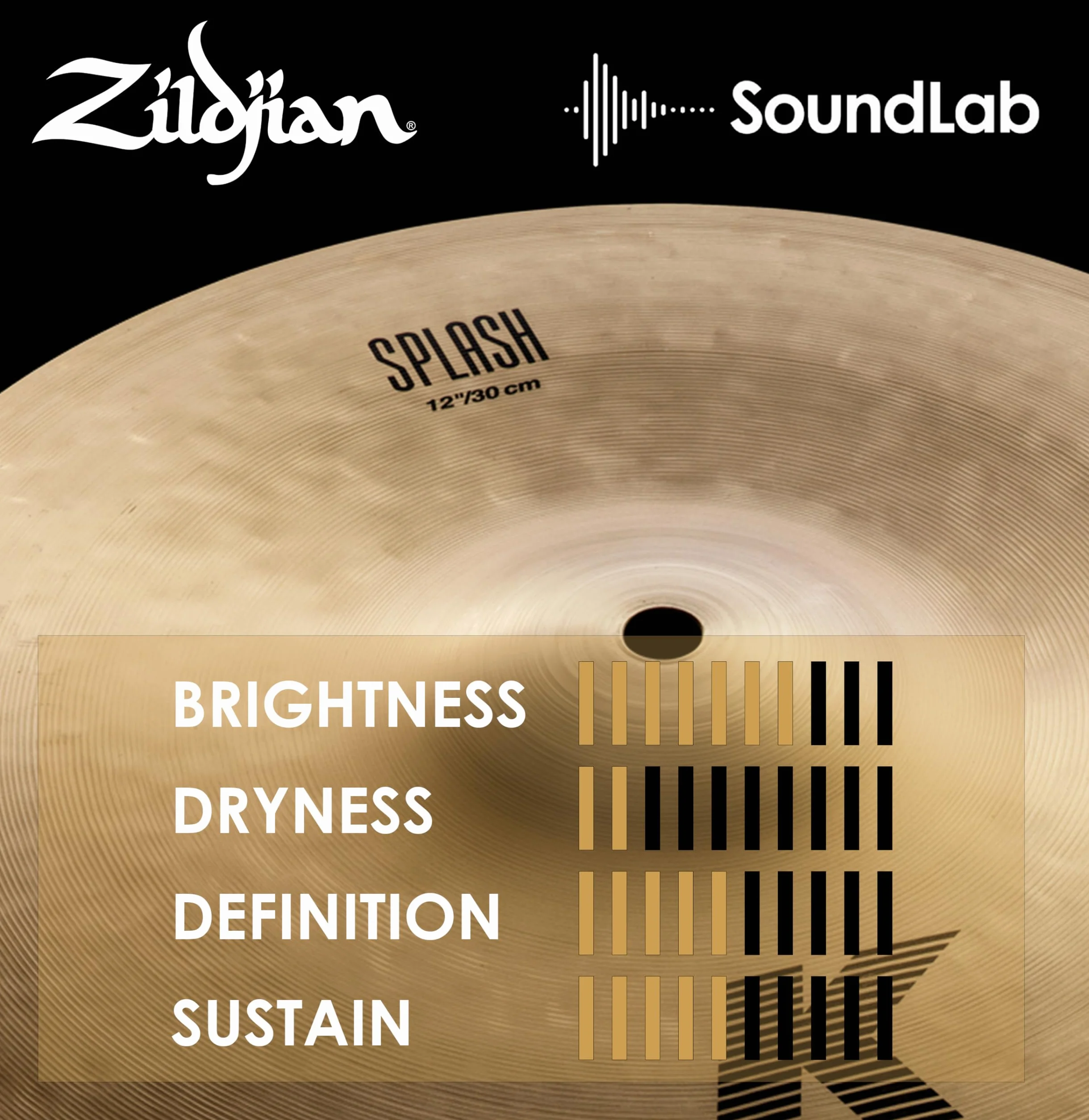 Zildjian K' Splash 12", Traditional Finish - Talerz splash