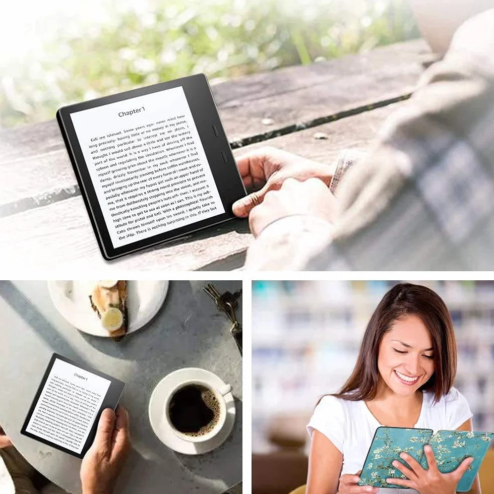 Kindle Oasis malowane skórzane etui ochronne, pasuje tylko do wszystkich nowych urządzeń 7-calowych Kindle Oasis [10. generacji, wydanie z 2019 i 9. generacji, wydanie 2017]