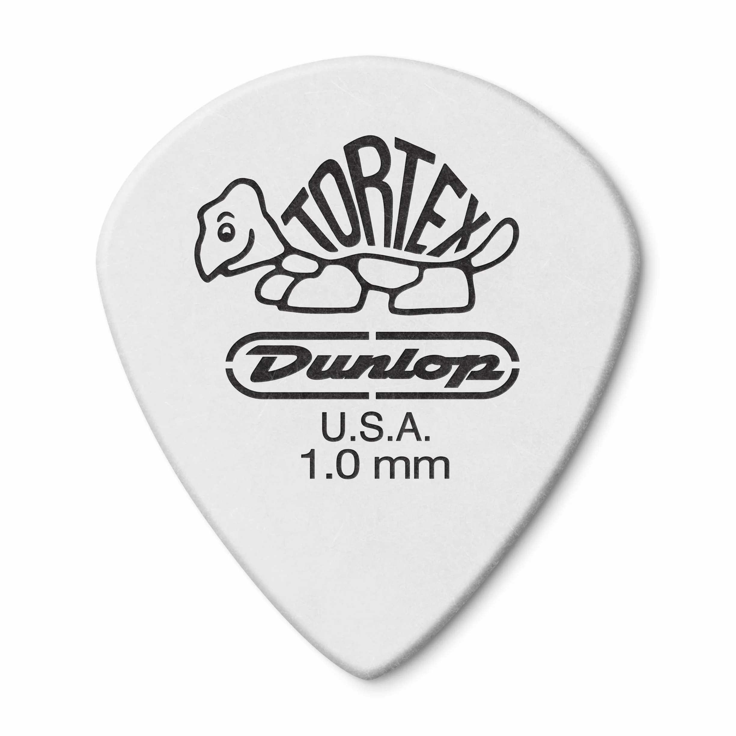 Jim Dunlop 478P 1 mm Tortex Jazz III kostka gitarowa - biała (12 sztuk)
