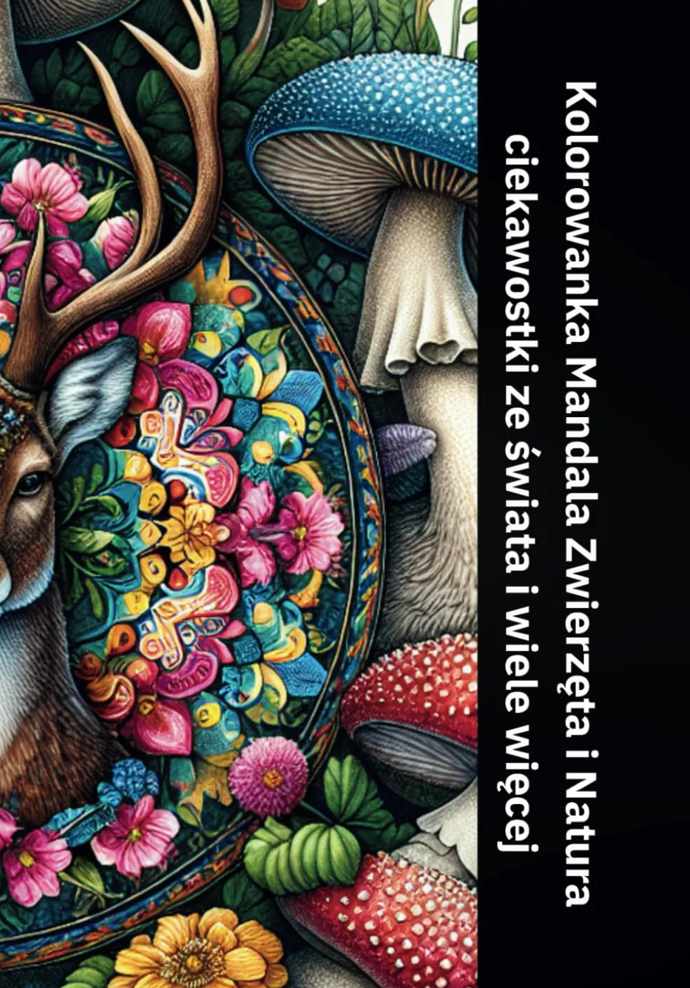 Kolorowanka Mandala Zwierzęta, Natura, Kwiaty. Ciekawostki ze świata i wiele więcej: Antystresowa i relaksująca podróż dla zmęczonych. Oryginalne zwierzęce wzory. Informacje ze świata natury.