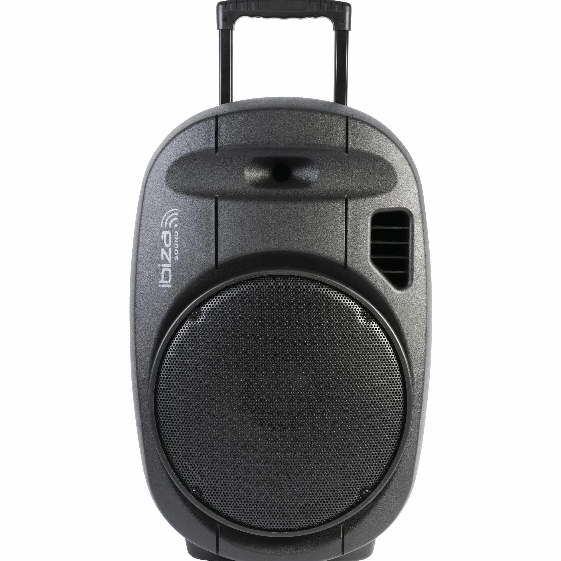 Ibiza - PORT15UHF-MKII-TWS - Przenośny zestaw głośnikowy 15"/800W MAX z 2 mikrofonami (UHF), pilotem zdalnego sterowania i futerałem ochronnym - Bluetooth, USB, SD & TWS - 6 do 8 godzin autonomii