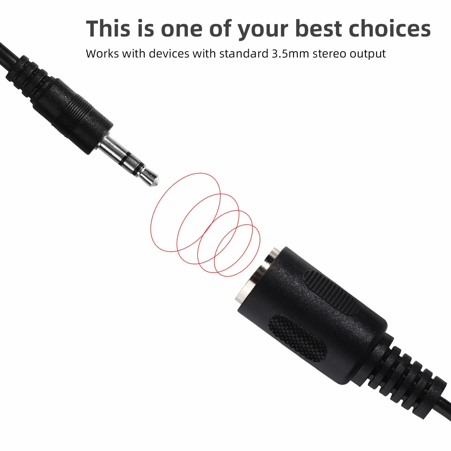 2 Sztuki Adapter Typ-A MIDI do 3,5mm, 35,5cm Przejściówka MIDI Żeńska na TRS 3,5mm Męska Konwerter Audio do Keyboardów Syntezatorów & DAWs
