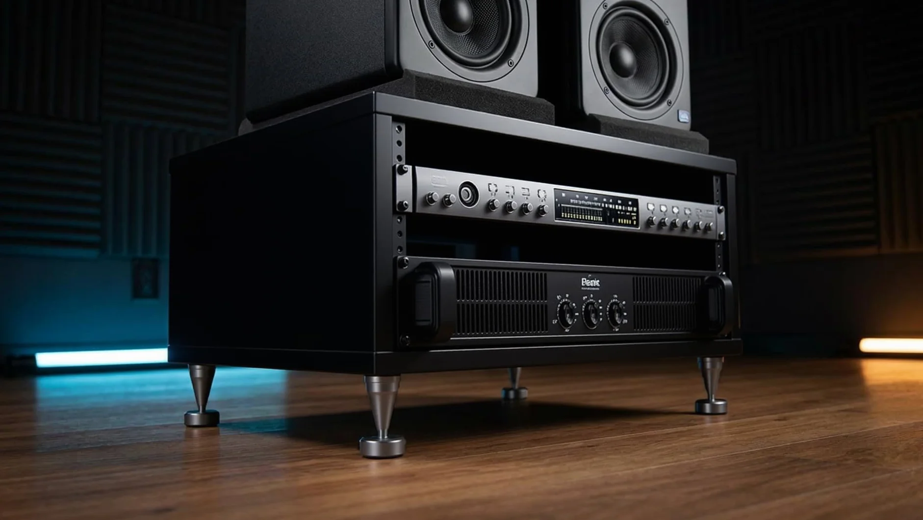 PrecisionGeek Kolce głośnikowe M6 z podkładkami izolacyjnymi 20 mm, zestaw 4 kolców + 4 podkładki, anodowane aluminium, szare, głośniki HiFi, stojaki AV, subwoofery i sprzęt audio, nóżki