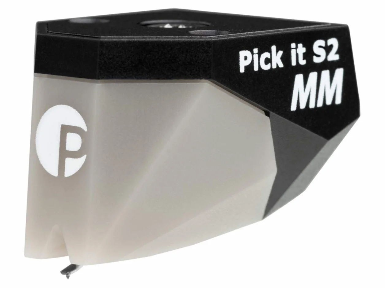 Pro-Ject Systemy audio Pick it S2 MM, system odbioru MM o dużej pojemności próbkowania, opakowanie PICK IT S2 MM.