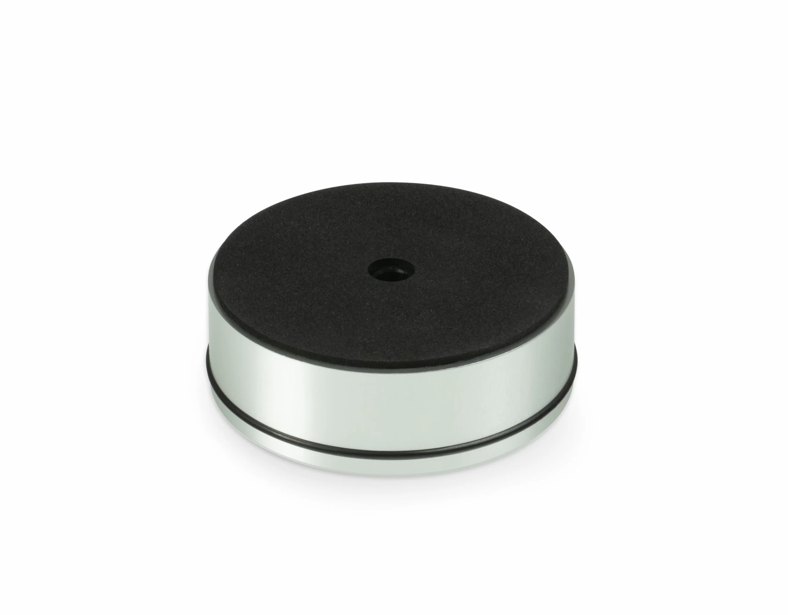 Pro-Ject Record Puck S, elegancki ciężar płyty z aluminium do redukcji niepożądanych rezonansów (srebrny)