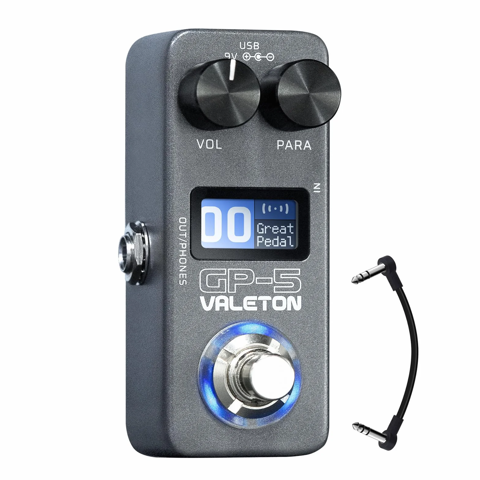 Valeton GP-5 Super kompaktowy procesor wieloefektowy i ładowarki NAM/IR