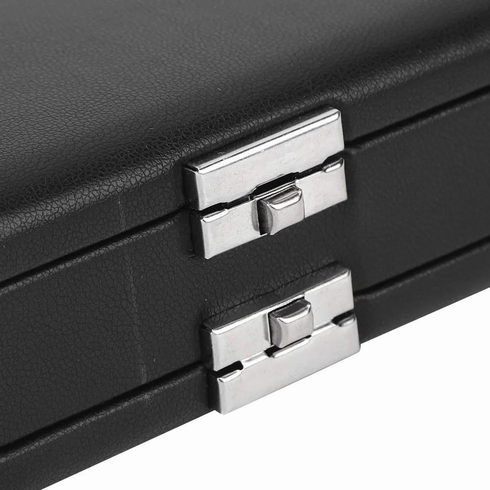 Reed Case, Fagott Reed Case, ergonomiczny design czarny pogrubiony miękki otwór flanelowy mały rozmiar dla zespołów, profesjonalnych miłośników instrumentów początkujących