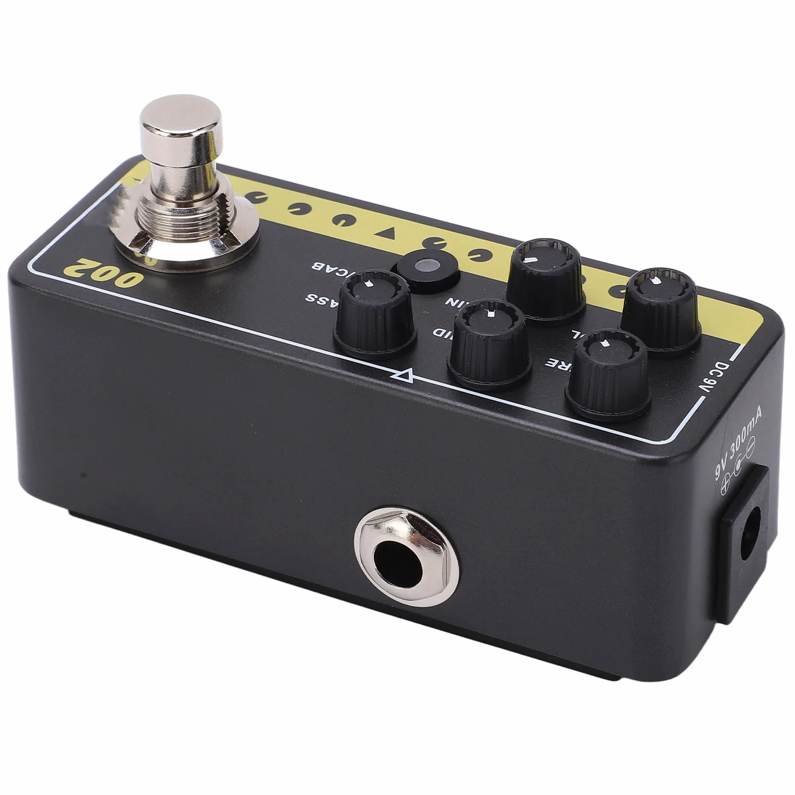 Mikroprzedwzmacniacz Cyfrowa gitara elektryczna Pojedynczy wzmacniacz efektów Pedał Profesjonalne modelowanie dźwięku lampowego Wysokie wzmocnienie zniekształceń metalowych dla