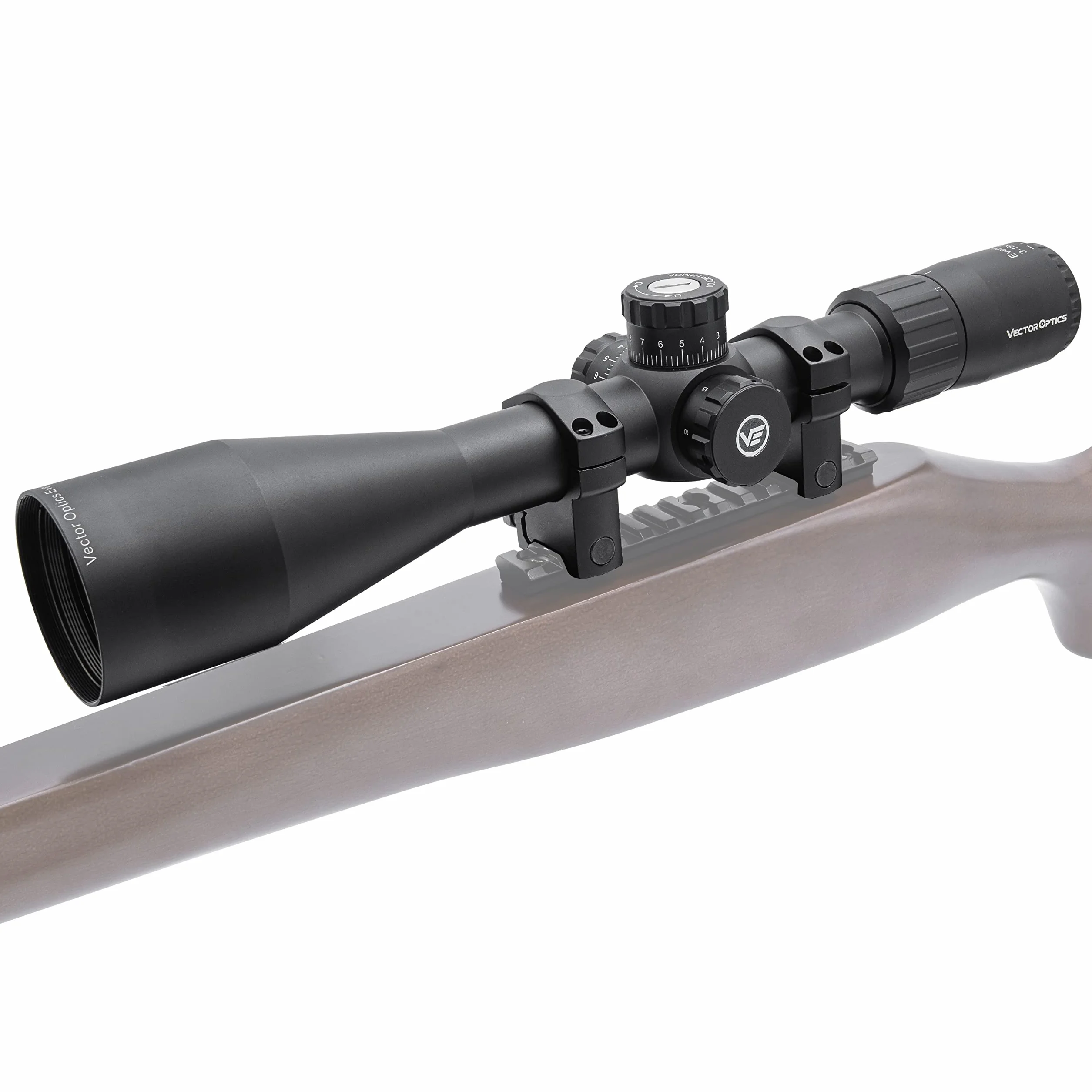 VECTOR OPTICS Everest luneta celownicza 3-18 x 50 z szyną 21 mm Picatinny i szkłami Schott-Germany – wygląd celowy na polowania, airsoft, wiatrówki, kusze i strzelców sportowych