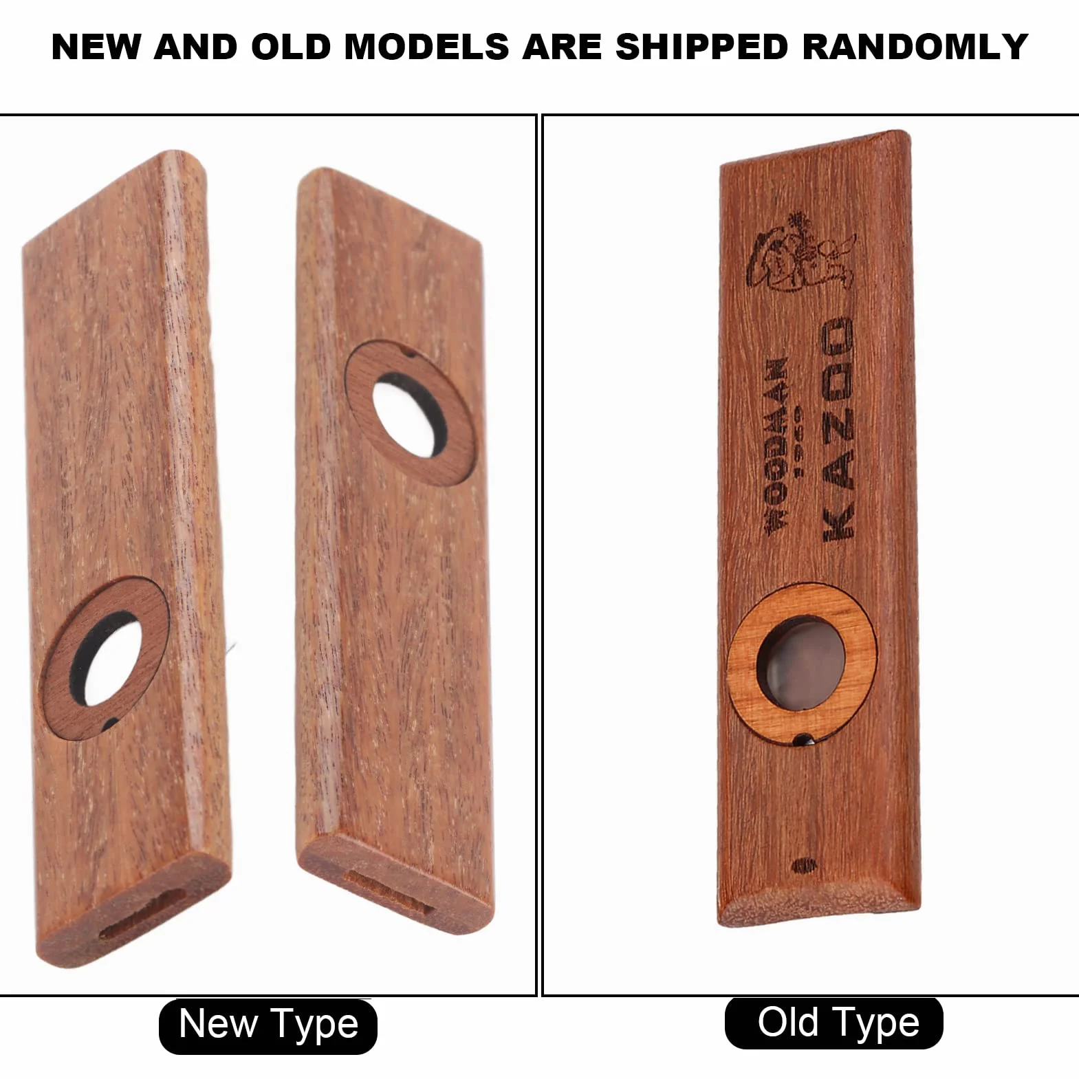 Drewniany Kazoo, Instrument Kazoo, Vintage Drewniany Kazoo Ukulele Partner Gitarowy Łatwy do Nauczenia Instrument Muzyczny