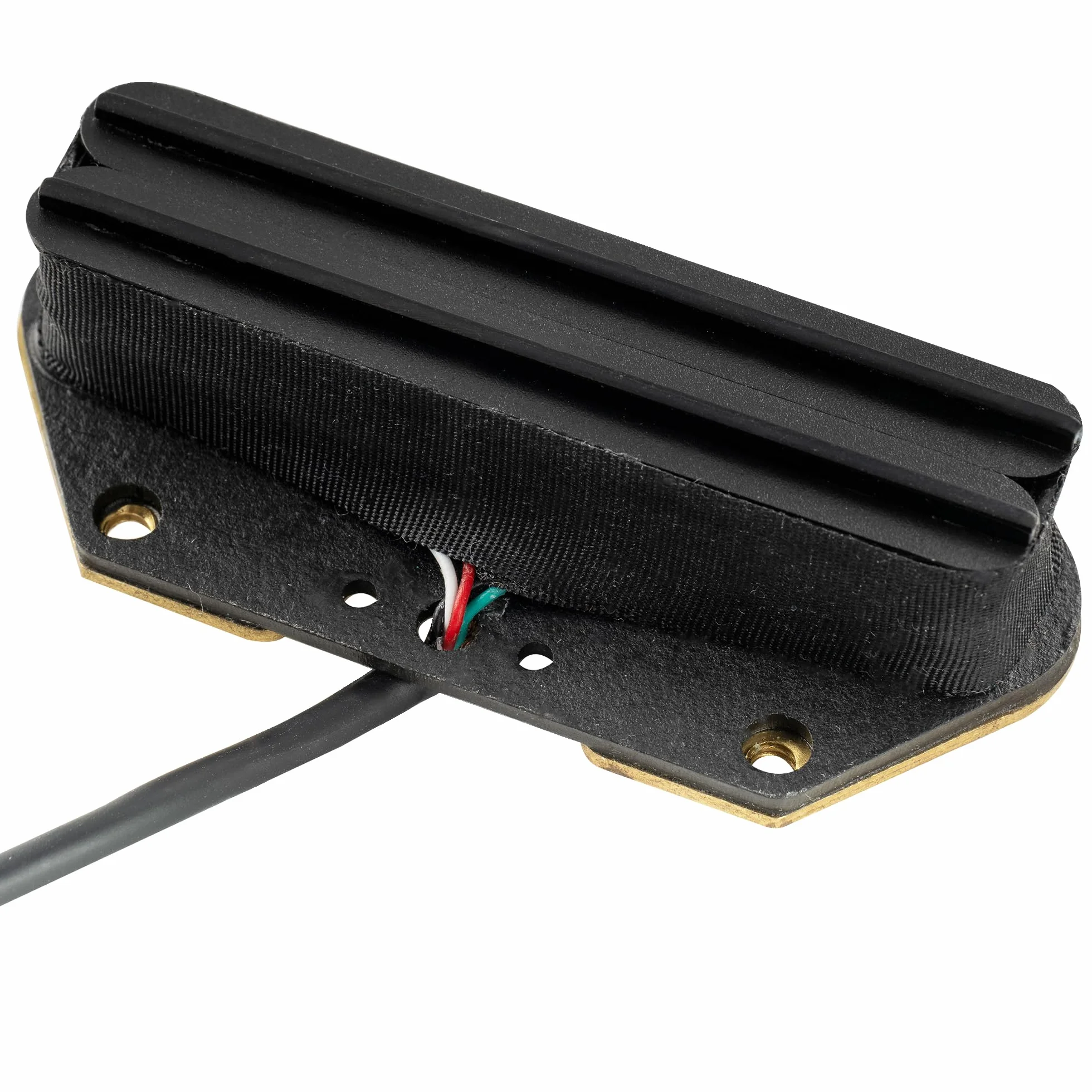 Artec TRA73 Alnico 5 Hot Rails Przetwornik Humbucker Wielkości Single Coil Bridge Pickup 12K do Gitary Elektrycznej typu Tele, Czarny