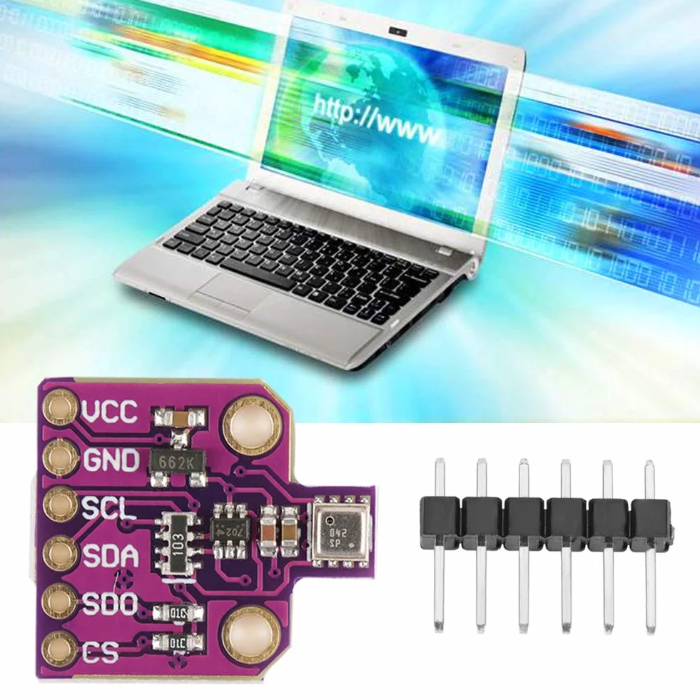 BME680 Sensor Temperatury Wilgotności Ciśnienia Altitudy, Moduł Rozwojowy CJMCU-680 Dla ESP8266 ESP32 Dla Systemów IoT Monitorowania Jakości Powietrza